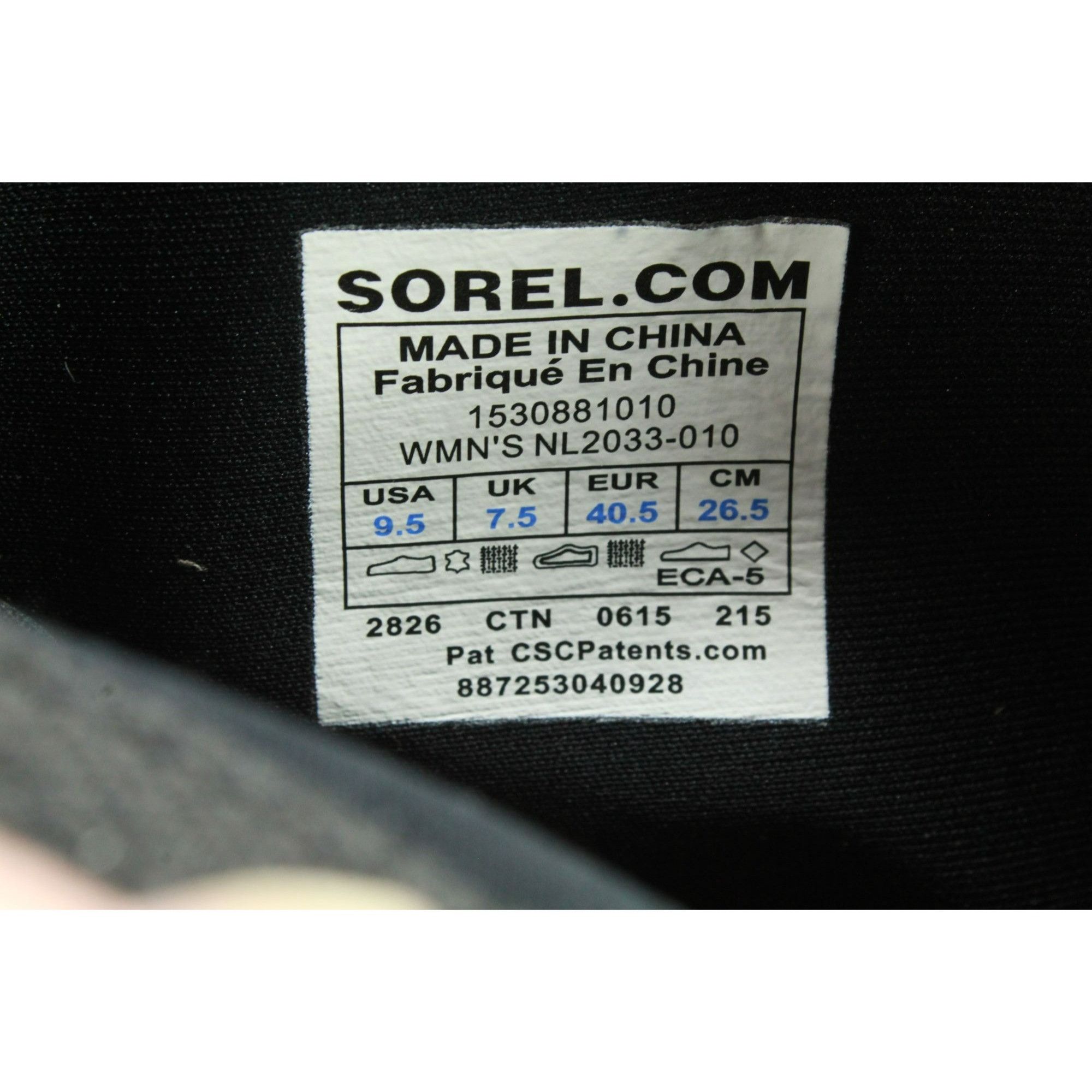 SOREL Sorel Conquest Carly Black Suede Winter Boots Women's 9.5 Size US 9.5 / IT 39.5 - 8 Thumbnail