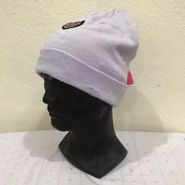 Descente × Vintage Descente Small Logo Beanie Hat Size ONE SIZE - 3 Thumbnail