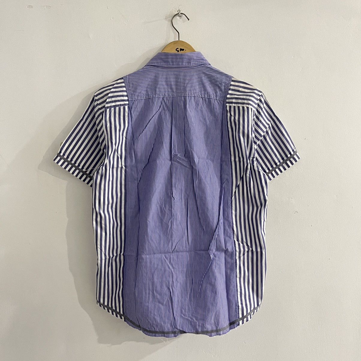 Issey Miyake Frapbois By Issey Miyake - Striped Iconic Shirt Size US M / EU 48-50 / 2 - 8 Thumbnail