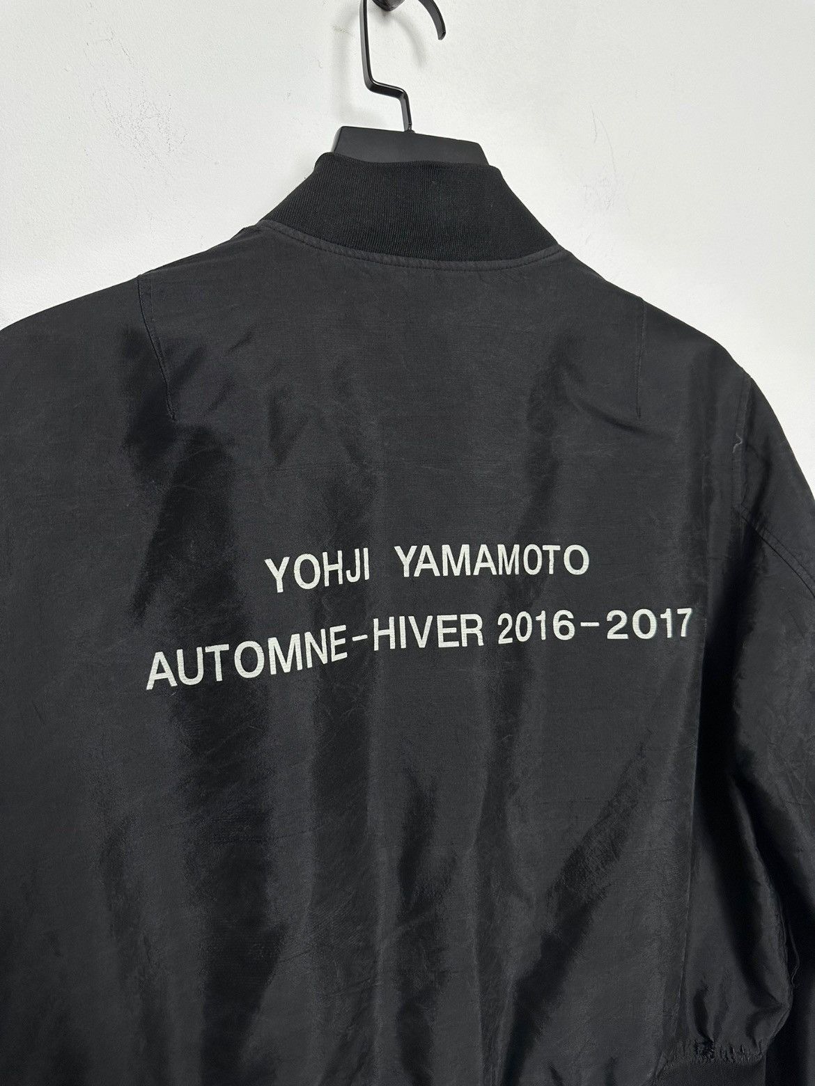Yohji Yamamoto Yohji Yamamoto staff bombers jacket Size US S / EU 44-46 / 1 - 5 Thumbnail