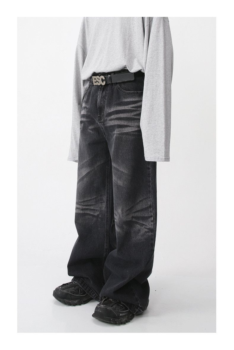 Japanese Brand Casual loose wide-leg Japanese retro jeans Size US 32 / EU 48 - 2 Thumbnail