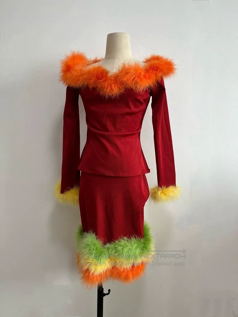 Jean Paul Gaultier Jean Paul Gaultier Top and skirt, red Size M / US 6-8 / IT 42-44 - 1 Thumbnail