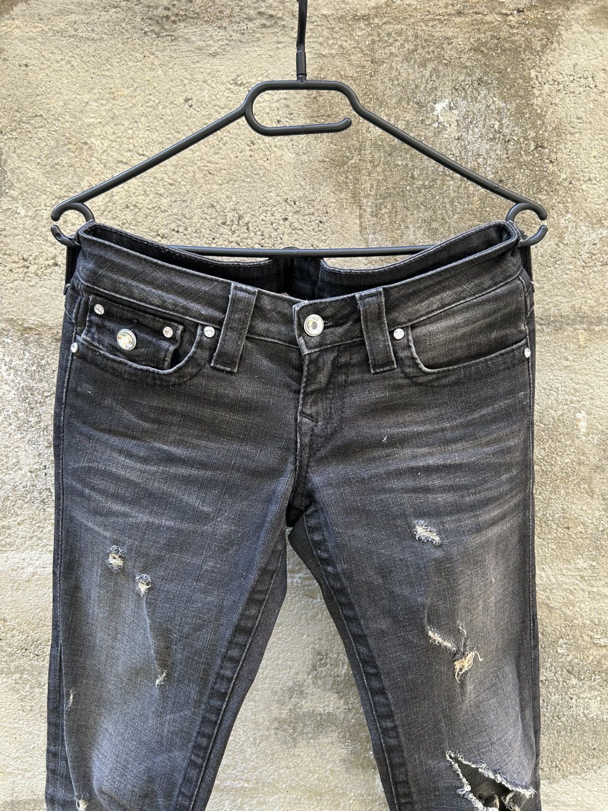 True Religion True Religion women’s Denim Jeans black Jeans Made in USA Size 26" / US 2 / IT 38 - 2 Thumbnail