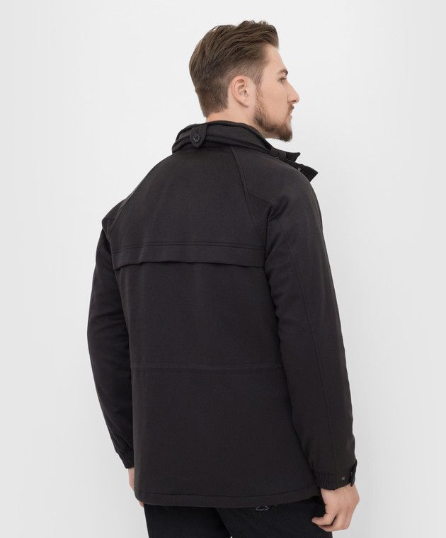 Loro Piana o1srvl11e0526 FAG4264 Icer Jacket in Black Size US L / EU 52-54 / 3 - 4 Thumbnail