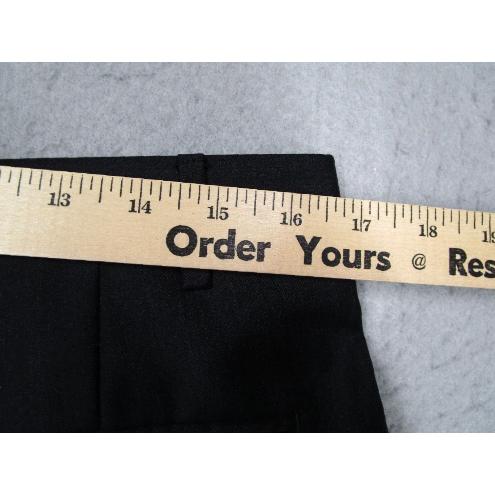 Canali Canali Mens Gray Wool Pleated Cuffed Dress Pants 34x29 Italian Made Size US 34 / EU 50 - 6 Thumbnail