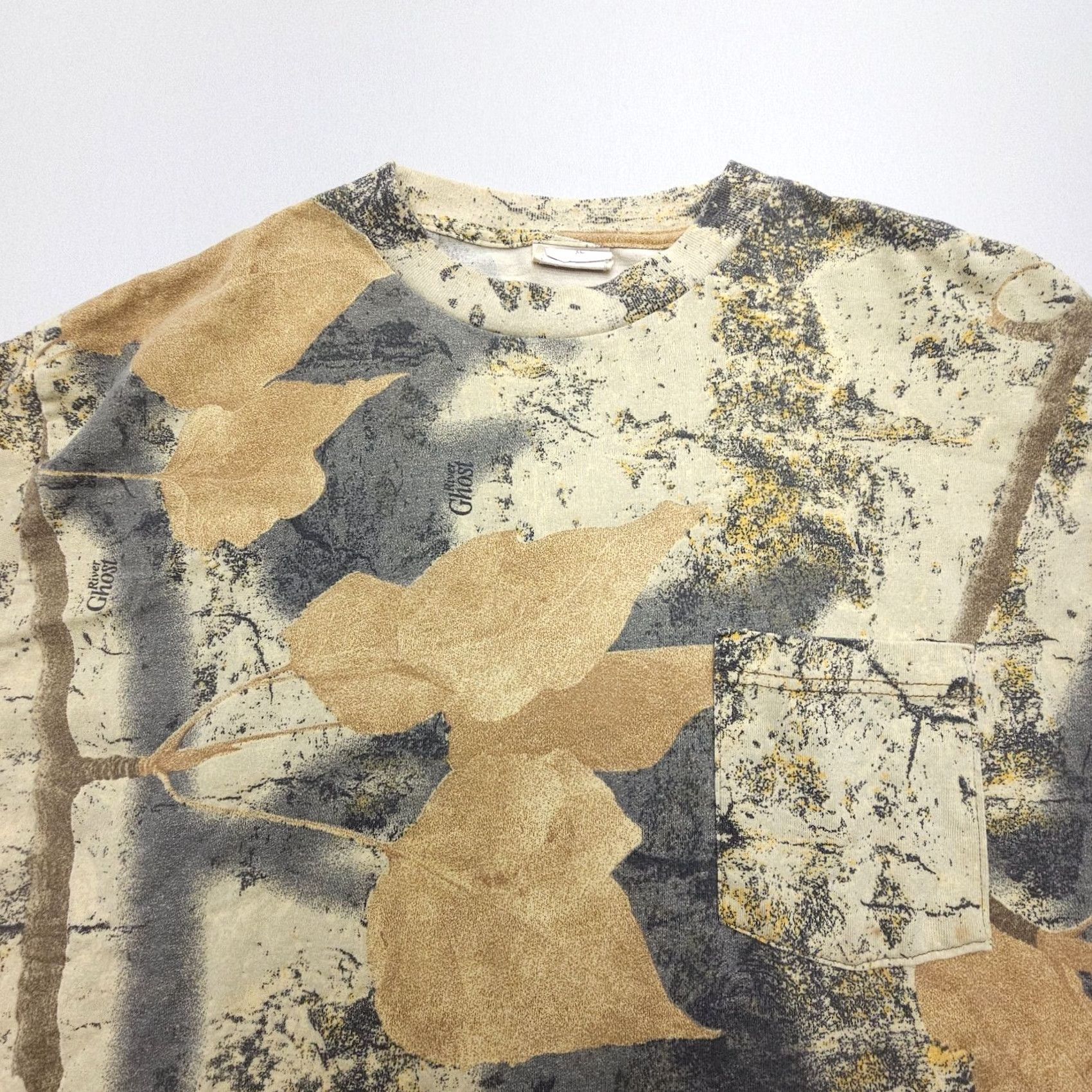 Vintage VINTAGE Ghost Camo Shirt Mens XL MTNT Montana Camouflage Long Sleeve Crewneck USA Made River Ghost Hunting Shirt Size US XL / EU 56 / 4 - 5 Thumbnail