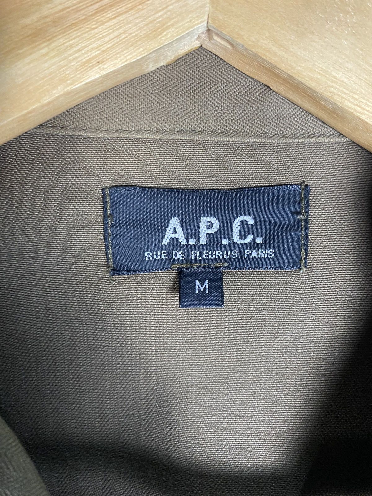 A.P.C. Vintage A.P.C Hbt Military Chore Zipper Jacket Size US M / EU 48-50 / 2 - 10 Thumbnail