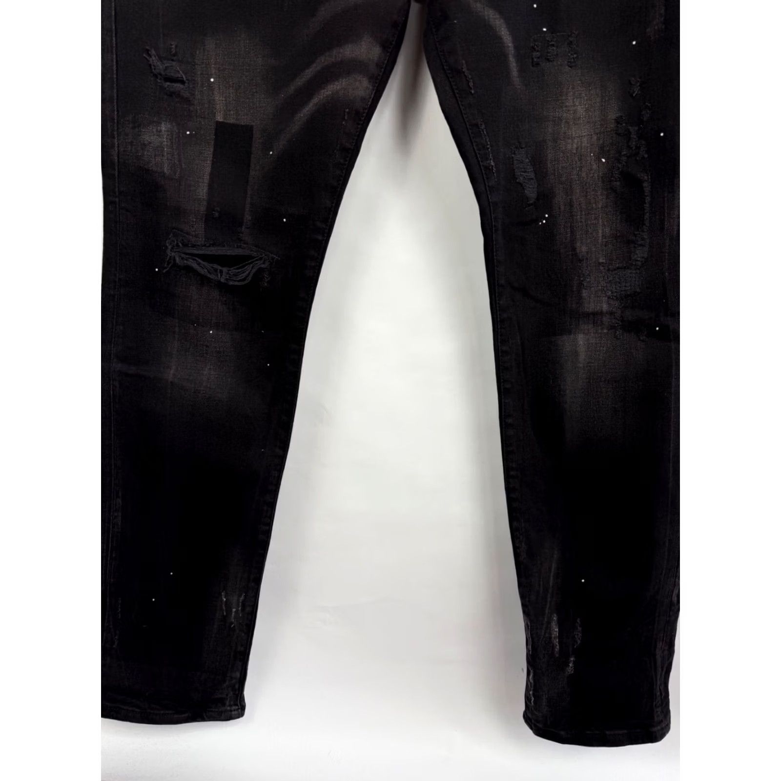 Dsquared2 Dsquared2 Jeans Main Dsquared2 Jeans Slim Regular 52 Black Men retro Y2K Made in Italy 1990s 2000s Mens Size US 36 / EU 52 - 4 Thumbnail