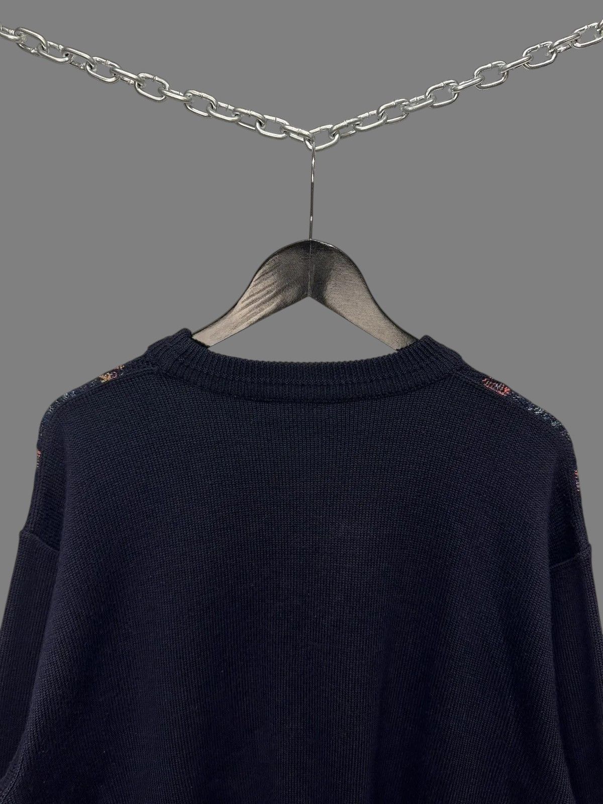 Carlo Colucci Y2K Vintage Gothic Sweater Distressed Diesel Kapital Style Size US L / EU 52-54 / 3 - 12 Thumbnail