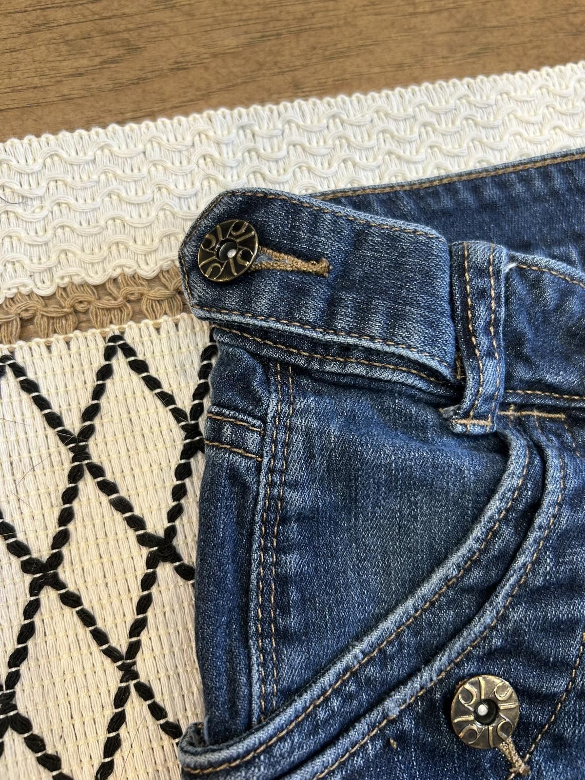 Other Simply Vera Classic Blue Denim Jeans Size 34" / US 12 / IT 48 - 4 Thumbnail