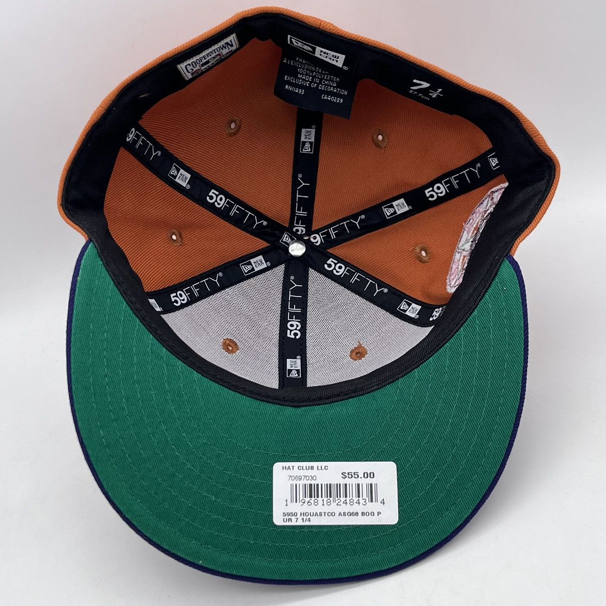 New Era New Era Houston Astros Cactus Fruit 7 1/4 Burnt Orange ASG Size ONE SIZE - 6 Thumbnail