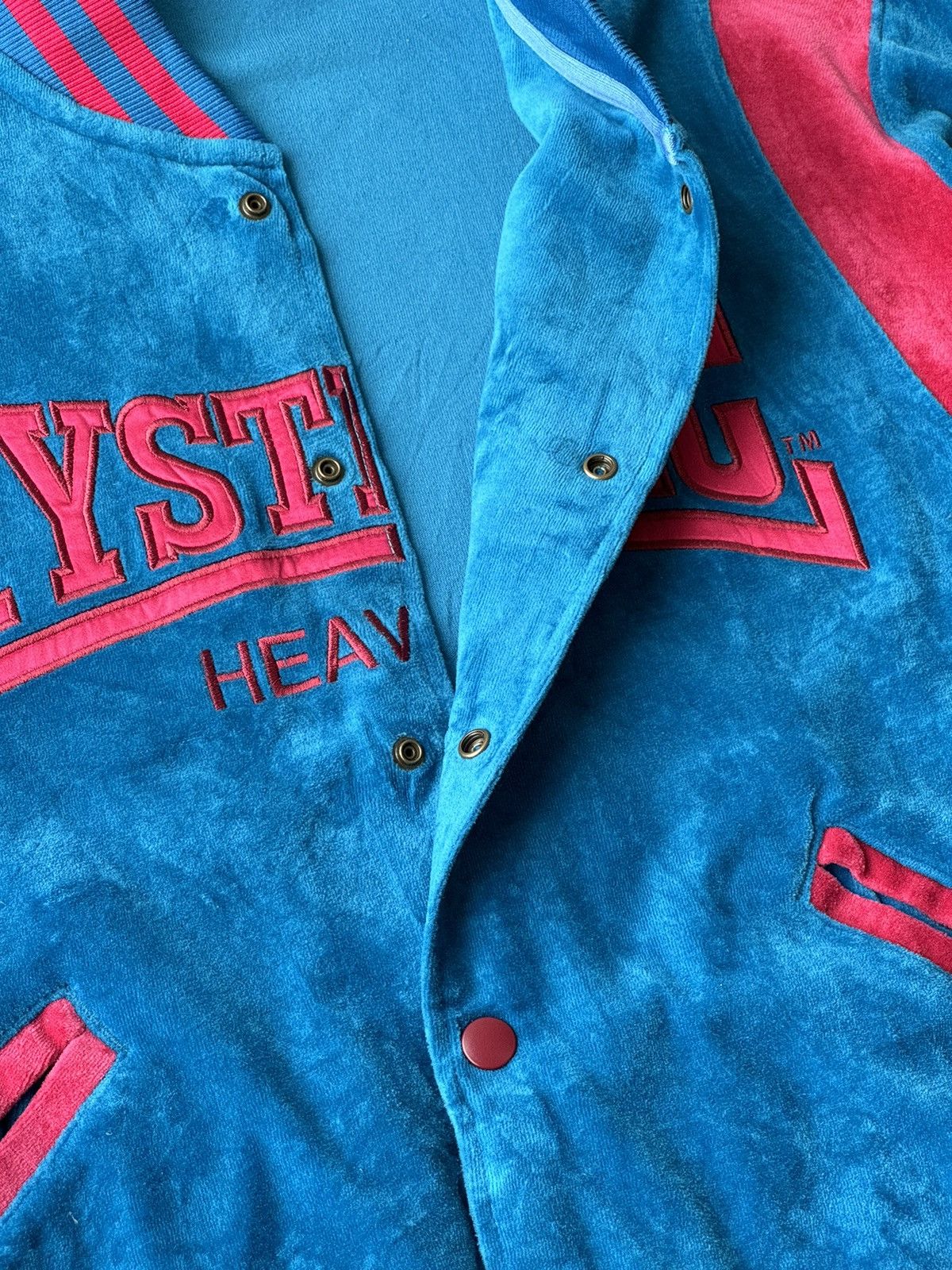 Hysteric Glamour Vintage Hysteric Glamour Heaven Fleece Varsity Jacket Size US M / EU 48-50 / 2 - 7 Thumbnail