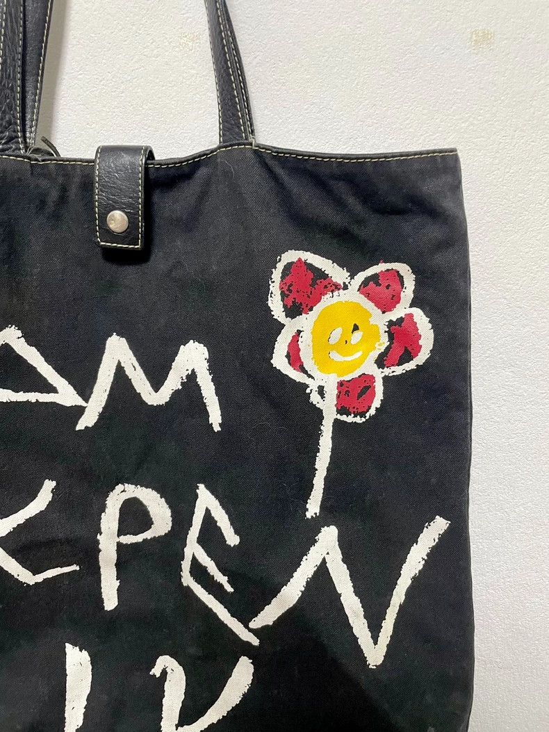Vivienne Westwood Vivienne Westwood size os Sunflower series black canvas lar Size ONE SIZE - 5 Thumbnail