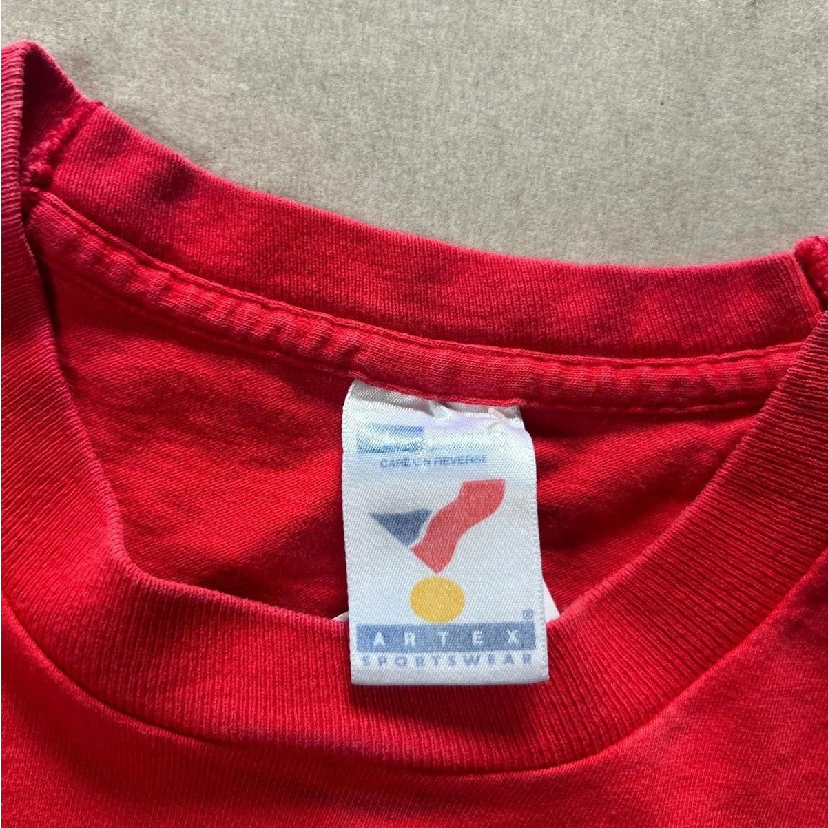 Other 90s Vintage Kansas City Chiefs Artex Red T Shirt Size L Size US L / EU 52-54 / 3 - 4 Thumbnail