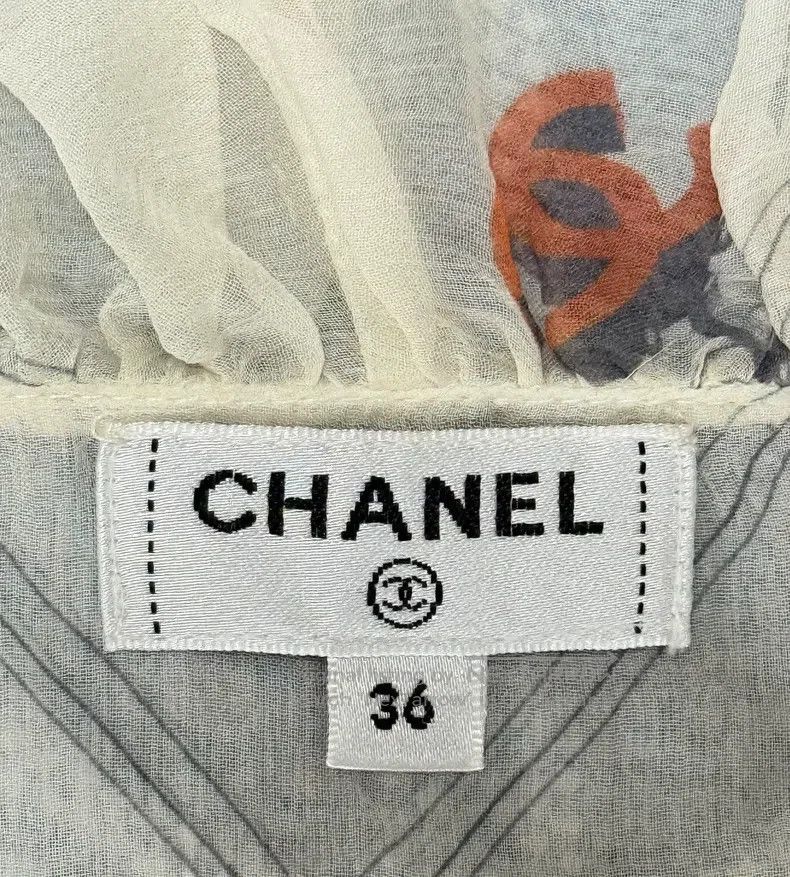 Chanel Chanel Fayet's farewell silk dress Size XS / US 0-2 / IT 36-38 - 7 Thumbnail