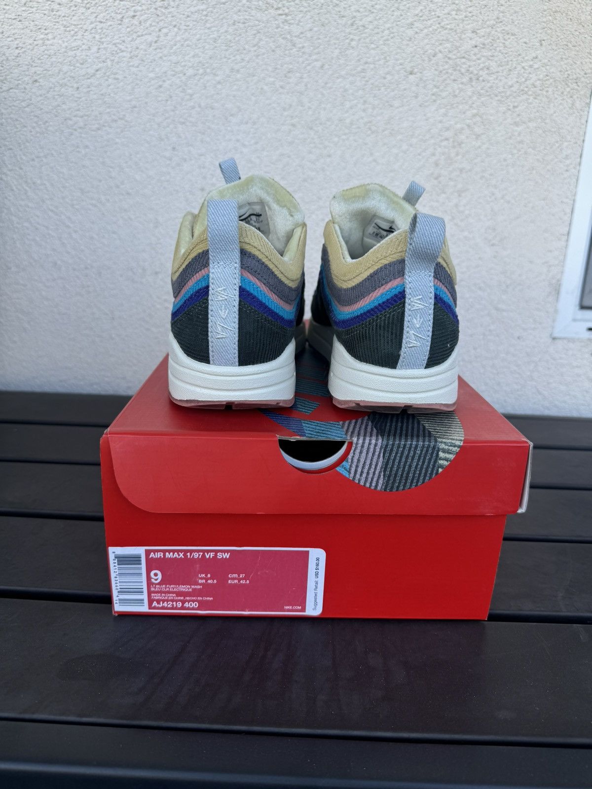 Nike Air Max 1/97 VF SW Size US 9 / EU 42 - 8 Thumbnail