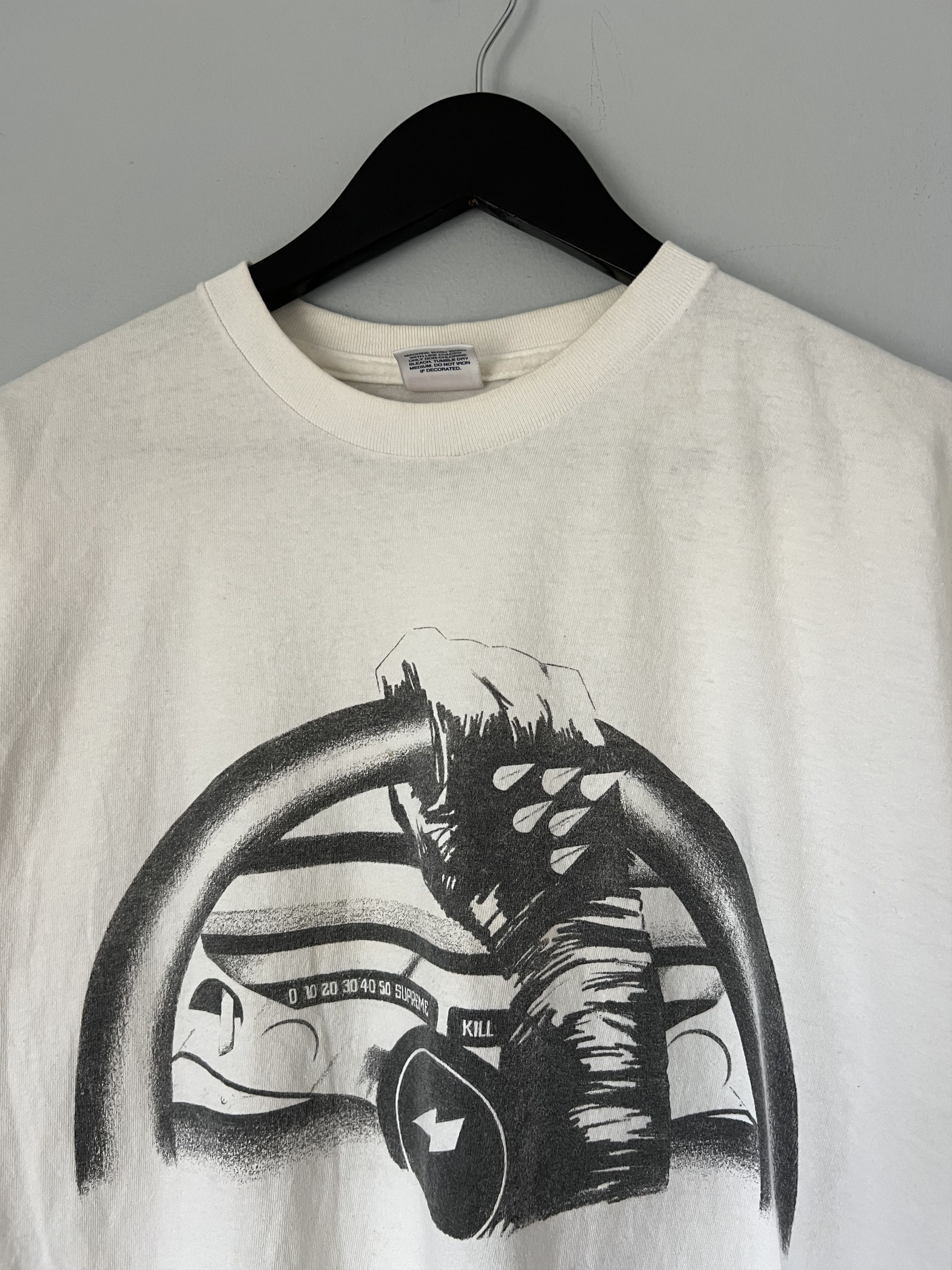 Supreme 2008 Supreme Mad Max Tee in White Size US L / EU 52-54 / 3 - 2 Thumbnail