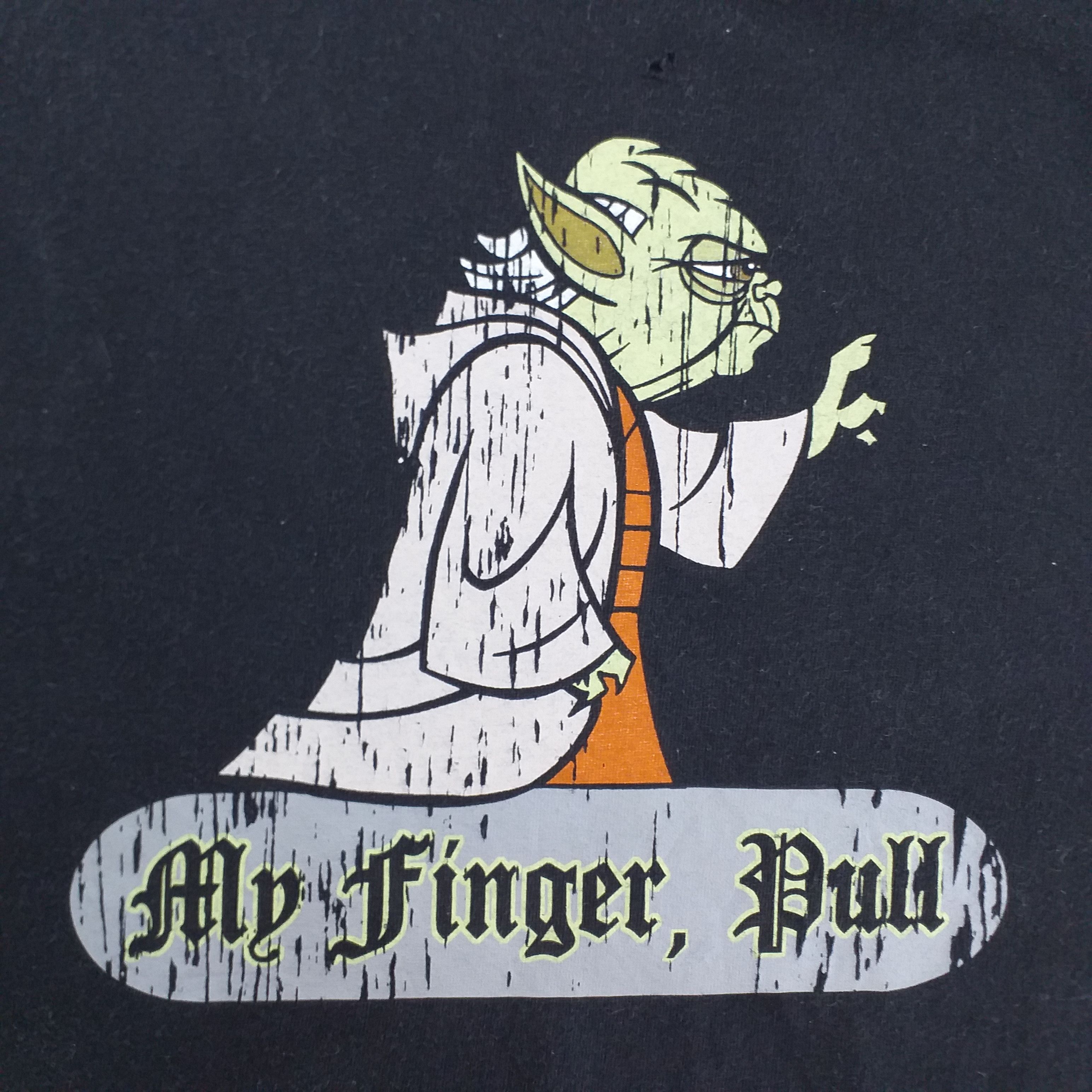 Star Wars Vintage 90s Yoda Star Wars T Shirt Medium -G017 Size US M / EU 48-50 / 2 - 3 Thumbnail