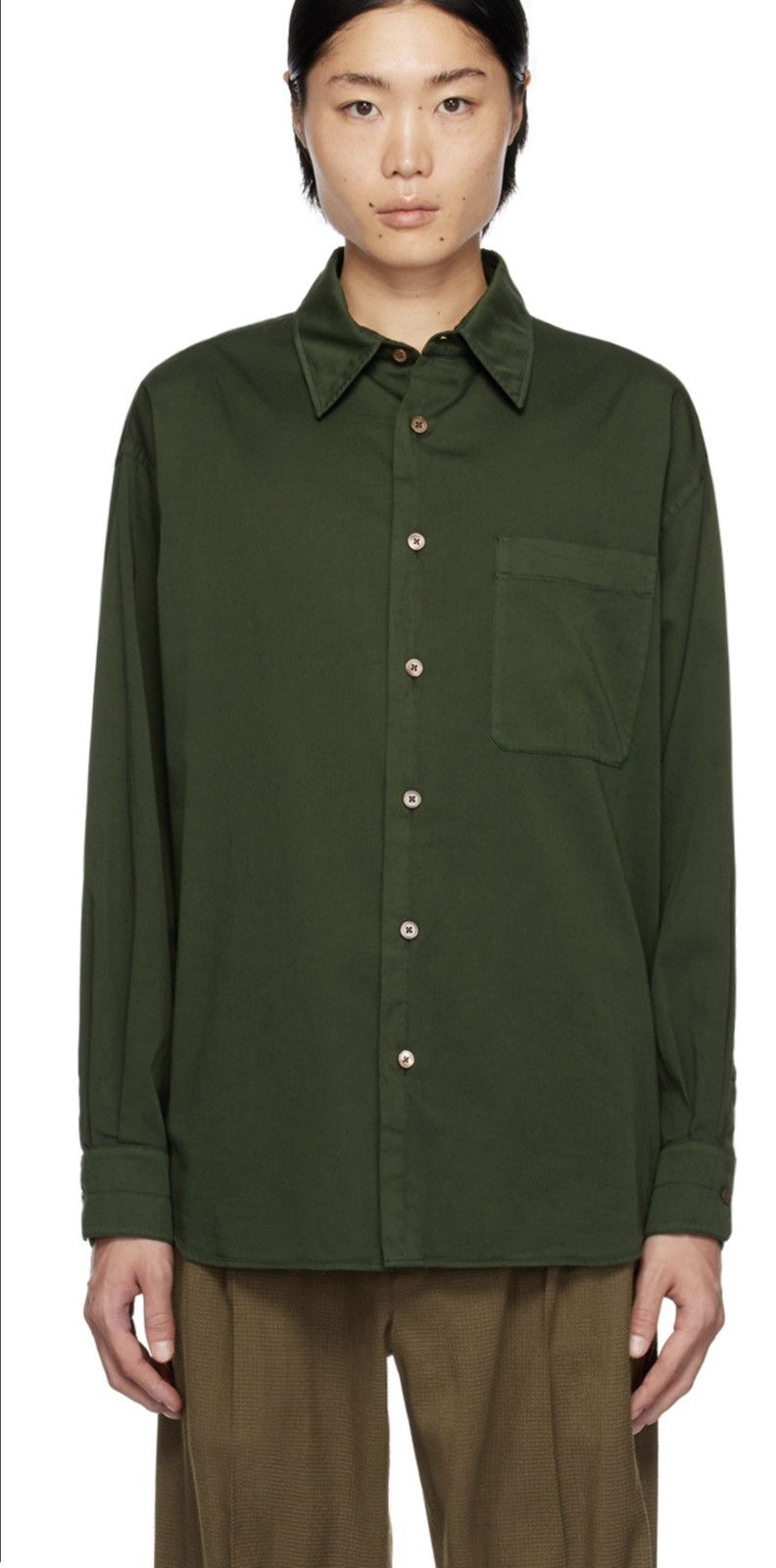 Lemaire Lemaire Relaxed Shirt Size US L / EU 52-54 / 3 - 1 Thumbnail