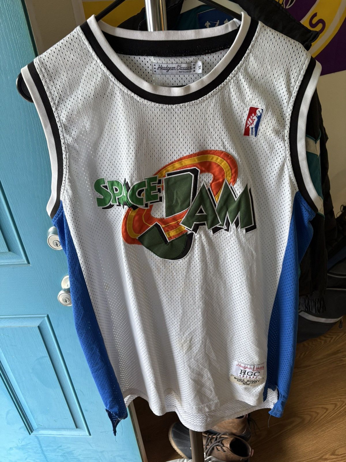 Vintage Bugs Bunny Space Jam Jersey Size US XL / EU 56 / 4 - 5 Thumbnail