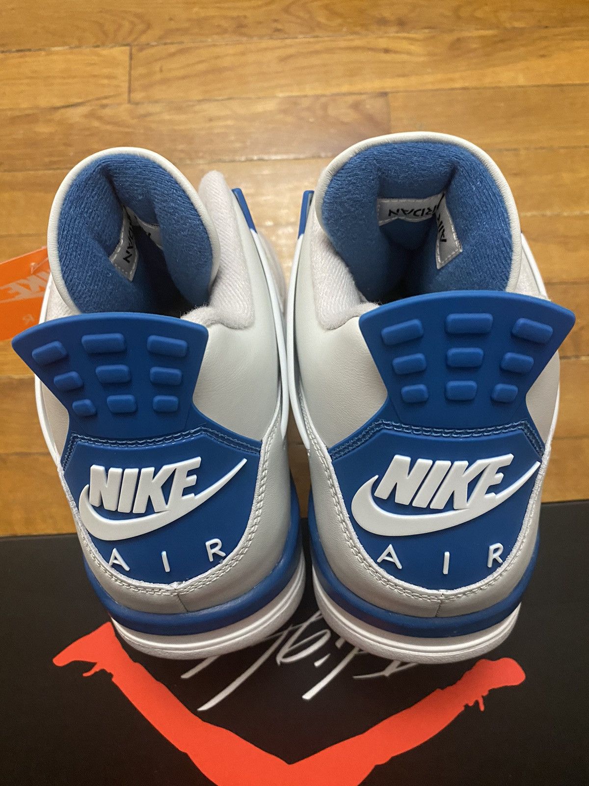 Jordan Brand × Nike Size 11.5 - Jordan 4 Retro Military Blue Men's Size US 11.5 / EU 44-45 - 5 Thumbnail