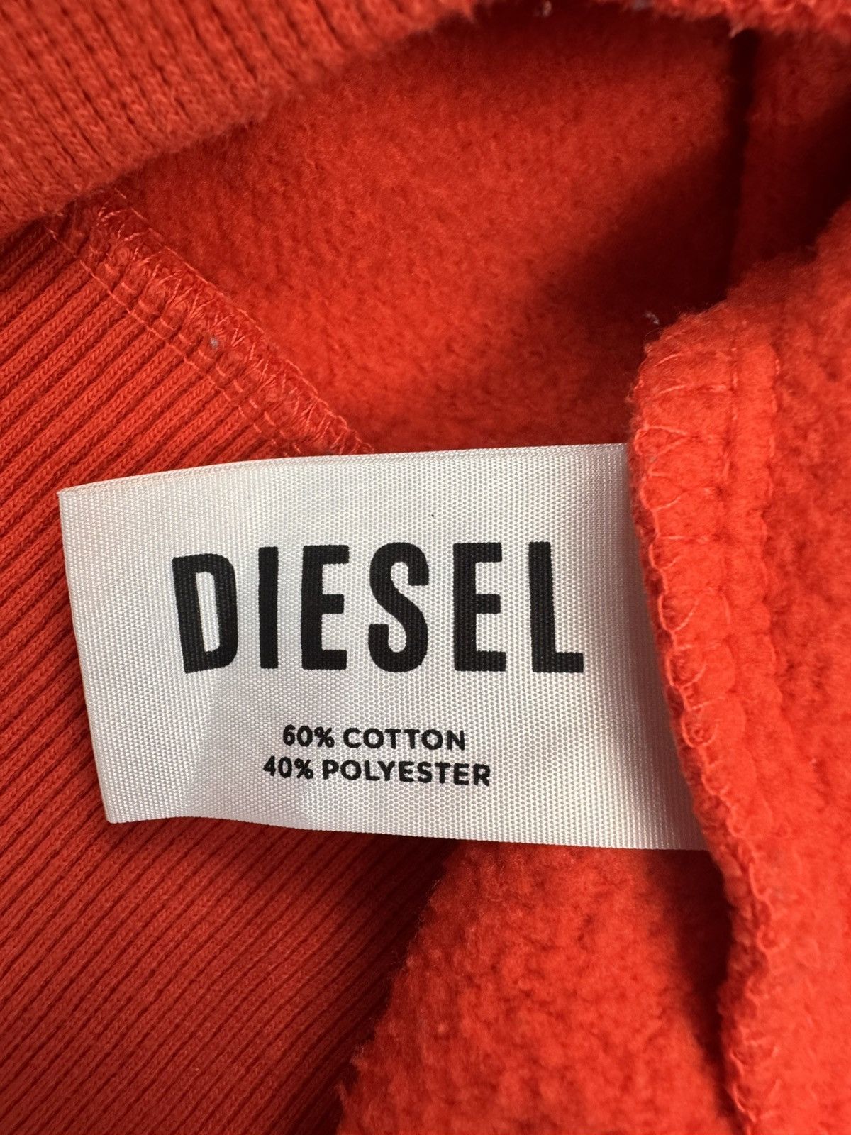 Diet Butcher Slim Skin Diesel Women Zip Hoodie Red Size M Size M / US 6-8 / IT 42-44 - 7 Thumbnail