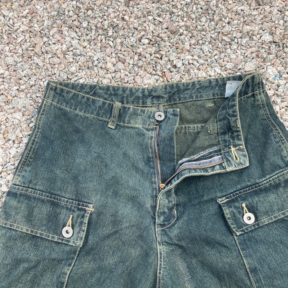 Japanese Brand UNBRANDED CARGO MONKEY PANTS Size US 31 - 7 Thumbnail