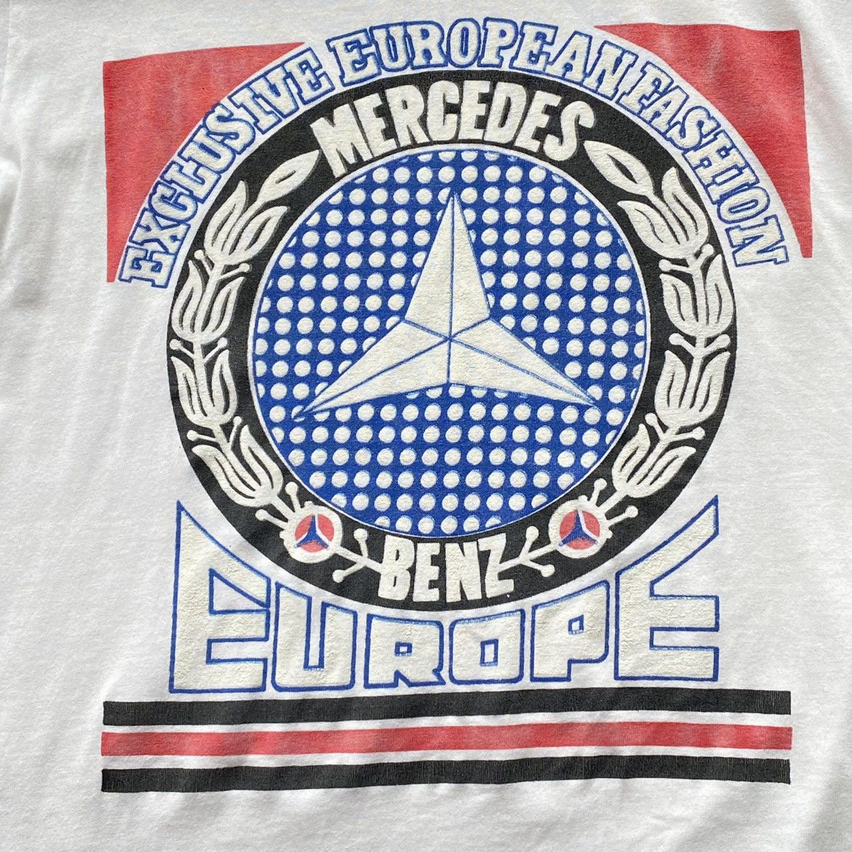 Mercedes-Benz Vintage Early 90s Mercedes Benz Logo Tee Size M / US 6-8 / IT 42-44 - 5 Thumbnail