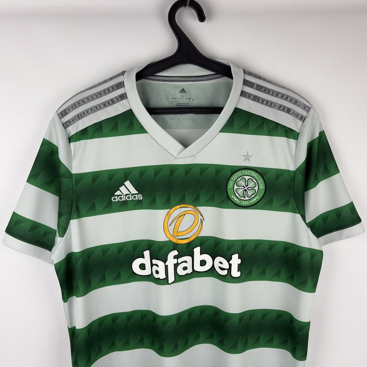 Adidas Adidas Celtic FC 2022/23 Away Soccer Jersey Football Shirt Size US L / EU 52-54 / 3 - 3 Thumbnail