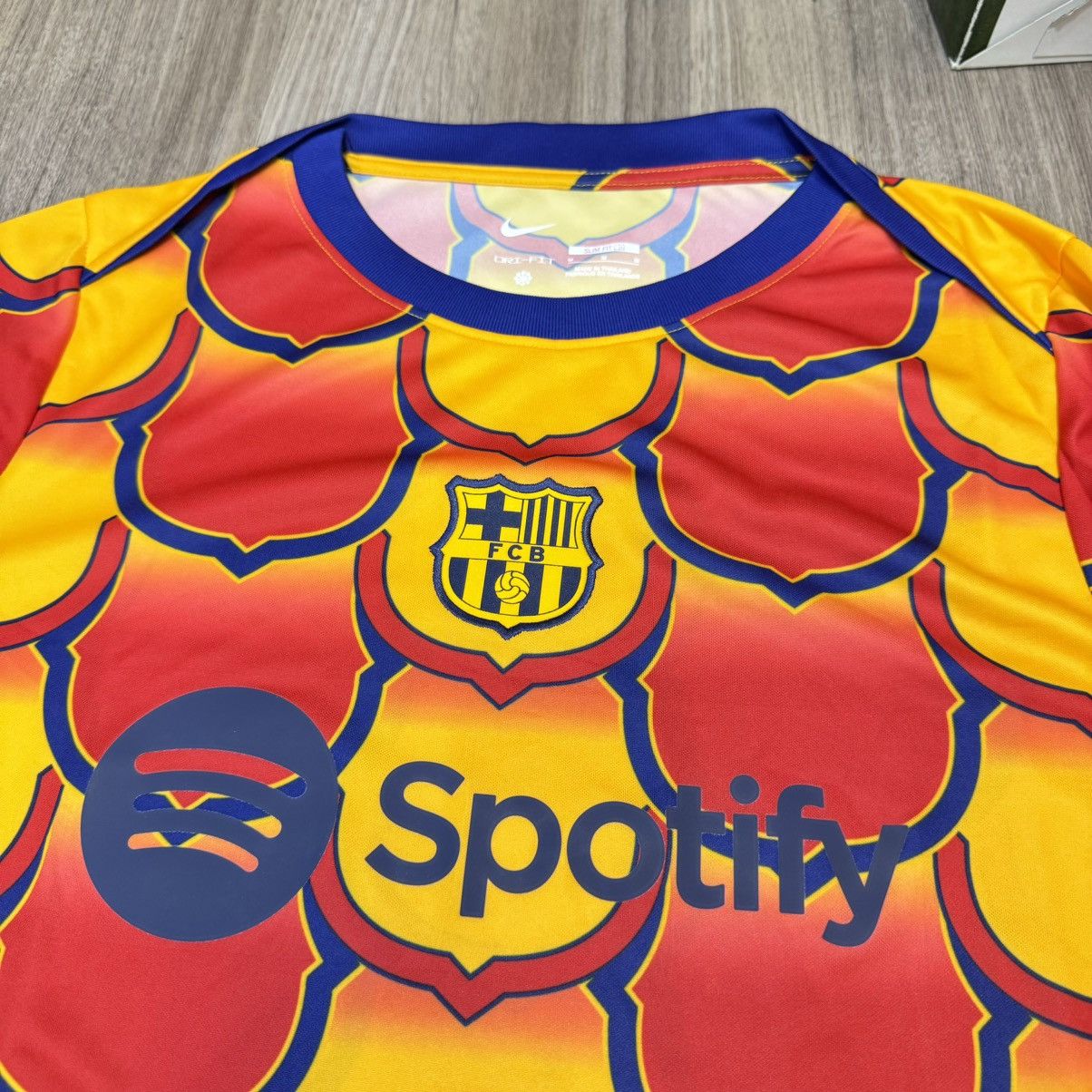 Nike Barcelona 24/25 training shirt (Bnwt) Size US M / EU 48-50 / 2 - 3 Thumbnail