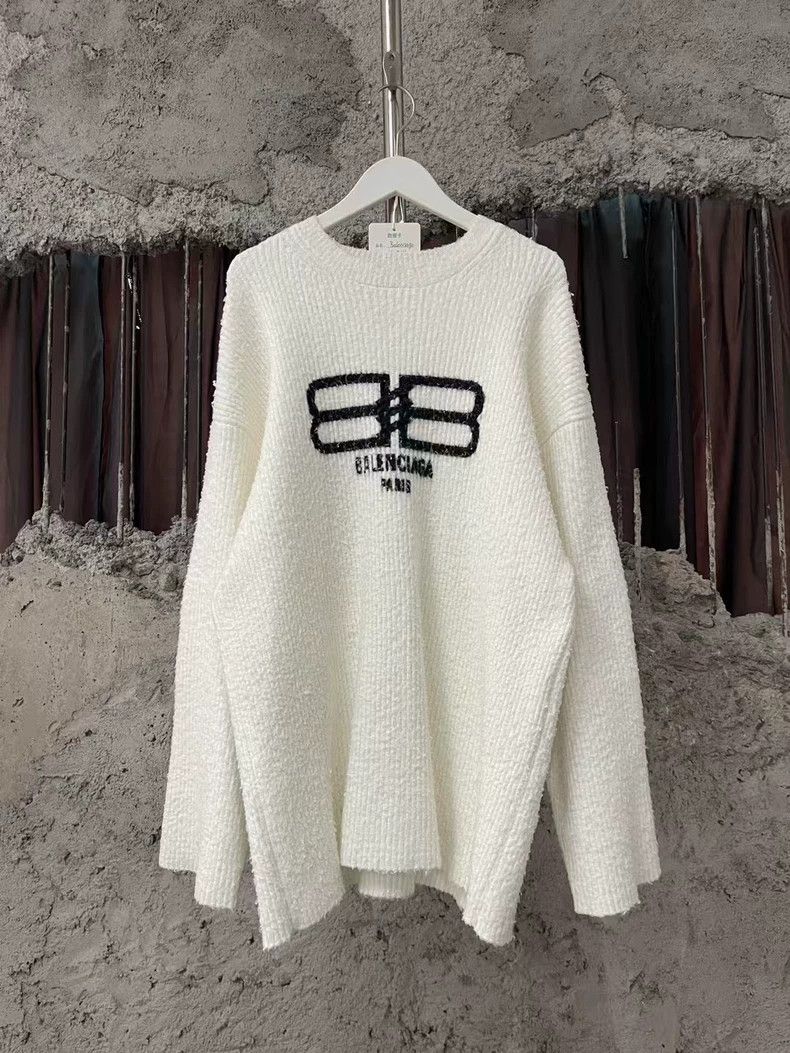 Balenciaga Balenciaga Belted Knit Sweater Size US XS / EU 42 / 0 - 1 Thumbnail