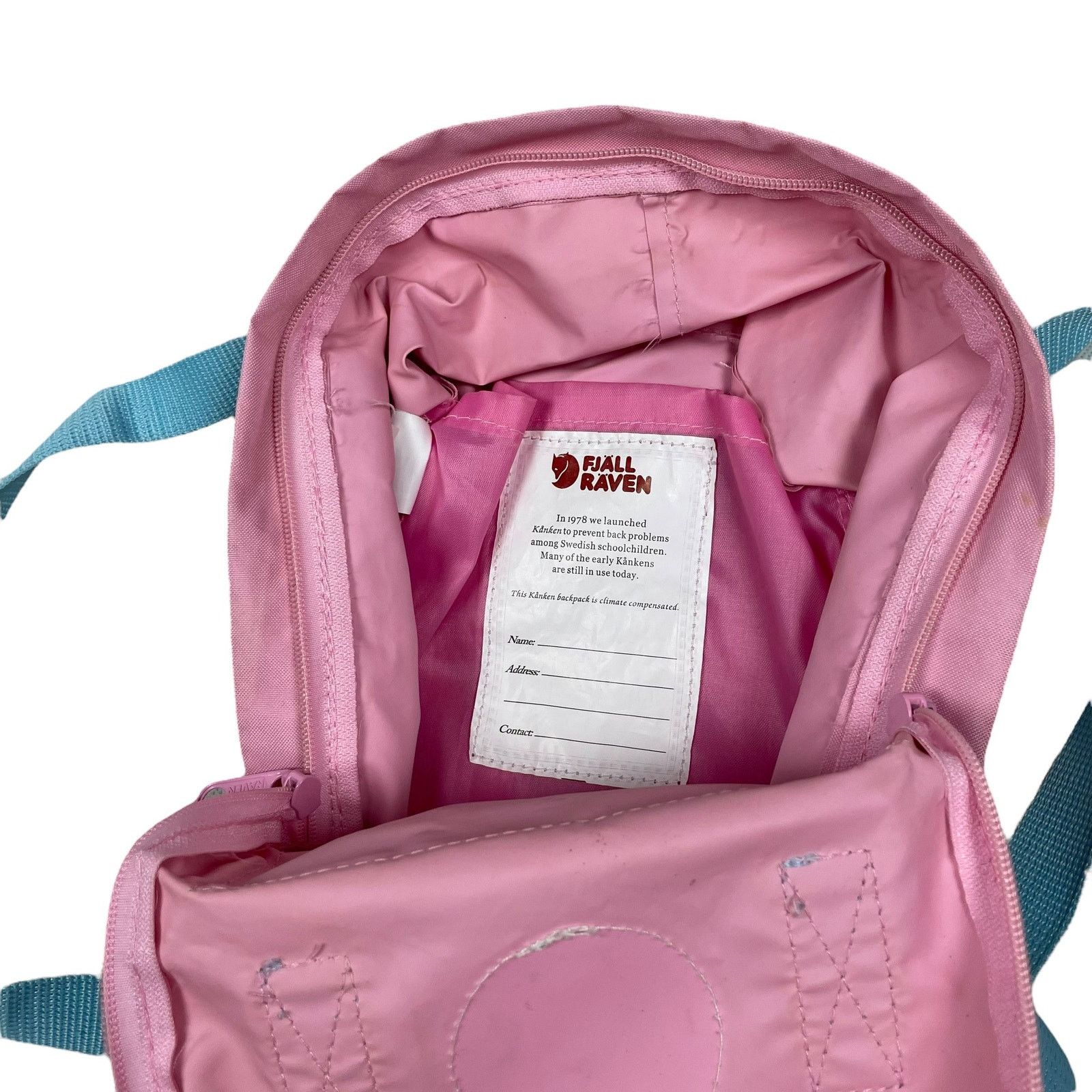 Fjallraven Fjallraven Kanken Women's Pink Everyday Outdoor Backpack Bag Size ONE SIZE - 5 Thumbnail