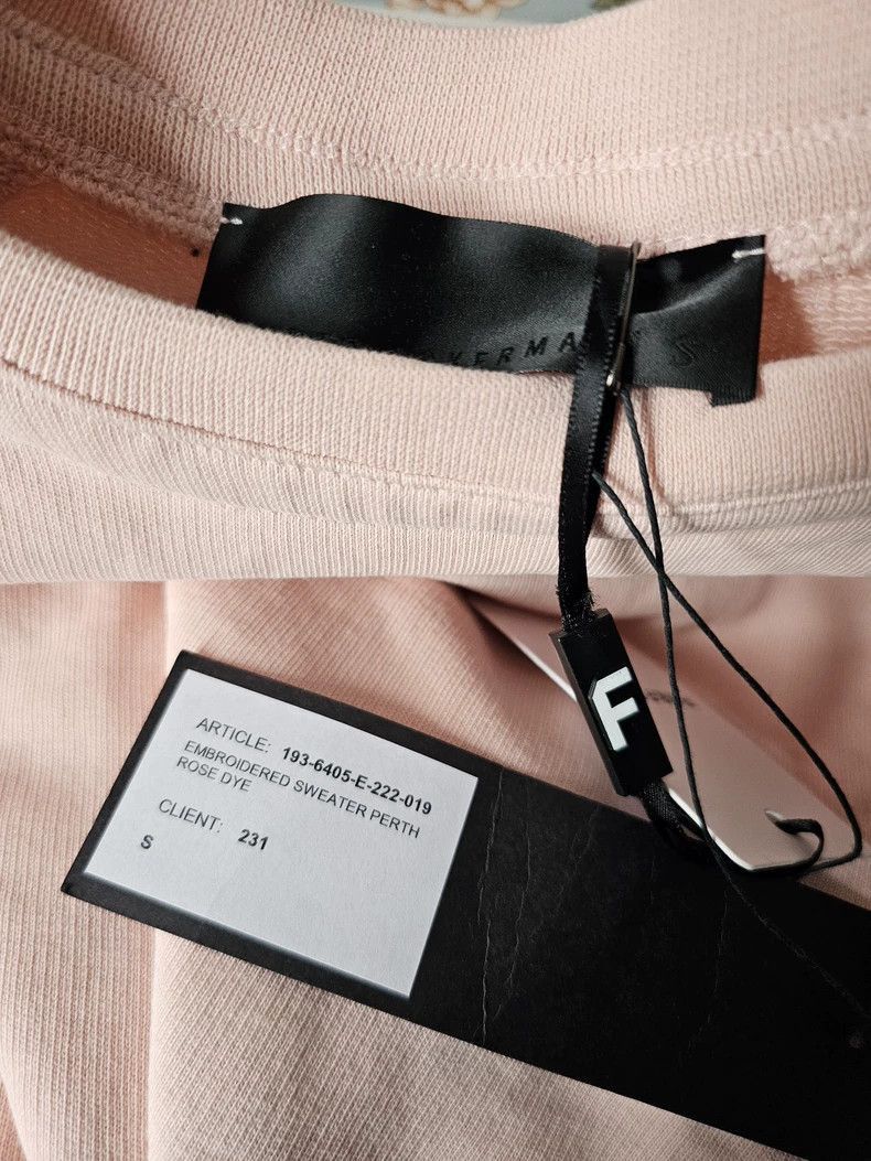 Haider Ackermann Haider Ackermann Long Sleeve Pink Sweatshirt-2506 Size M / US 6-8 / IT 42-44 - 5 Thumbnail