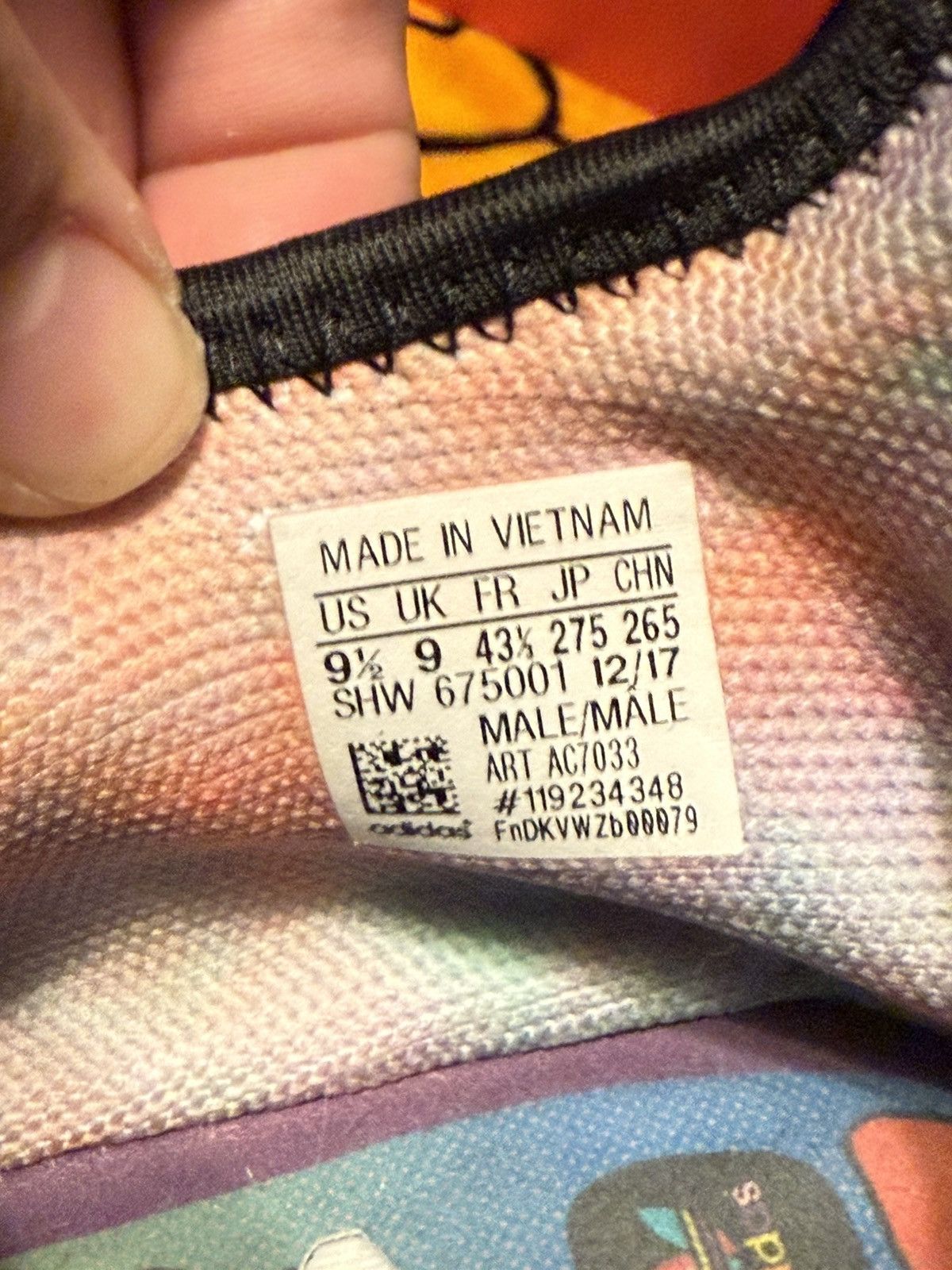 Adidas × Pharrell Pharrell x Adidas NMD Human Race Trail “Equality” Size US 9.5 / EU 42-43 - 7 Thumbnail