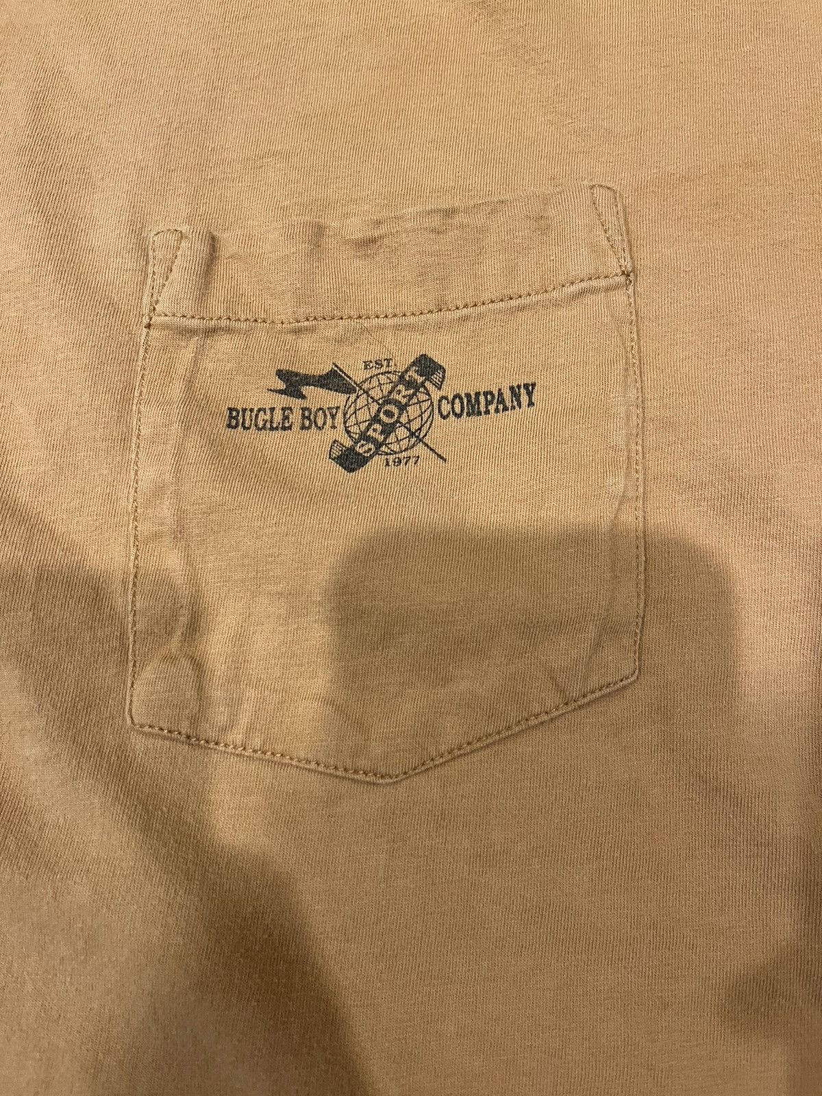 Bugle Boy Tan Bugle Boy Company Short Sleeve Pocket T-shirt Size US XL / EU 56 / 4 - 2 Thumbnail