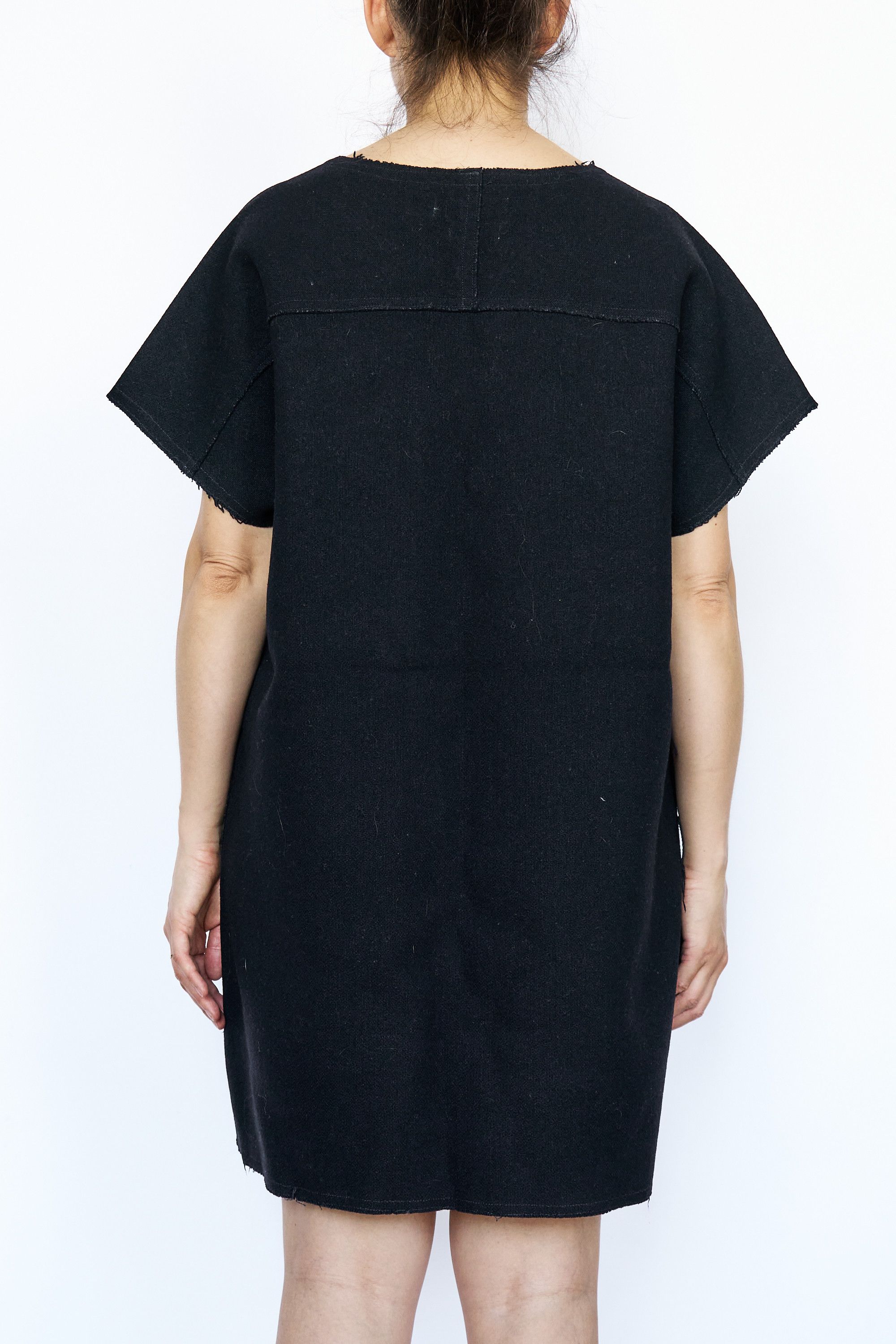 Blue Blue Japan Blue Blue Japan Boxy Wool Dress Size M / US 6-8 / IT 42-44 - 3 Thumbnail