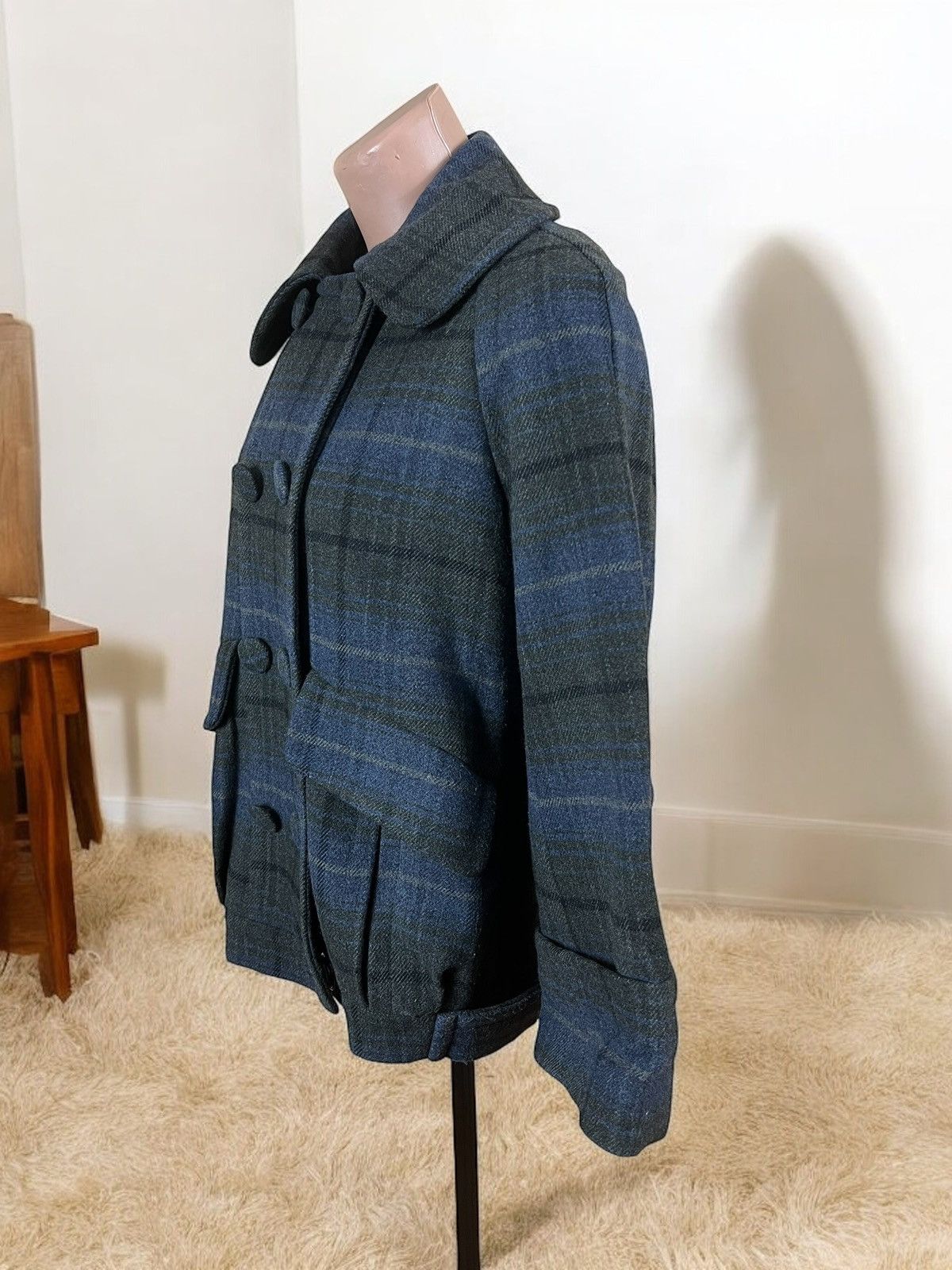 Sandro Sandro Paris Peacoat checked size L Size L / US 10 / IT 46 - 4 Thumbnail