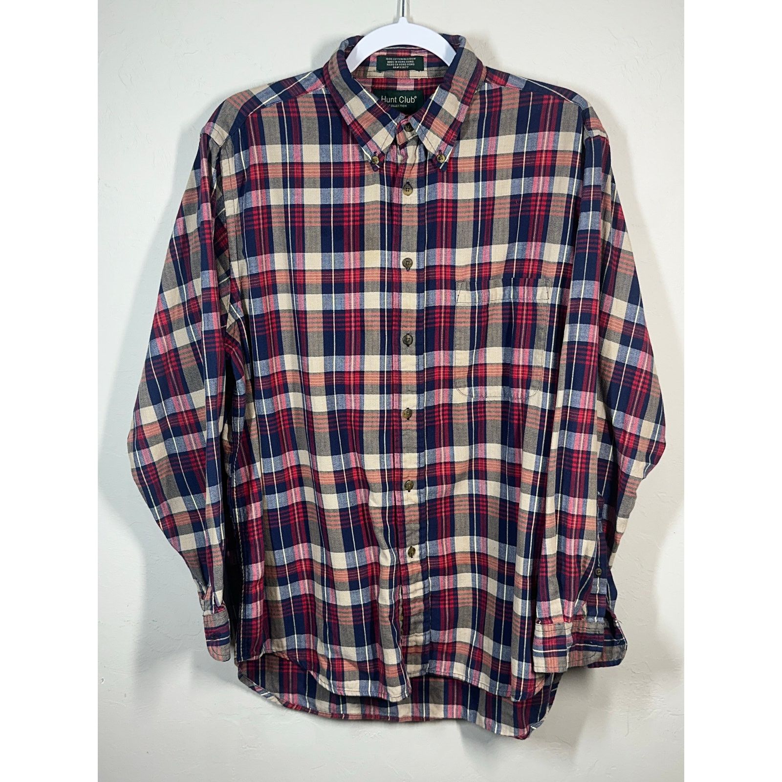 Hunt Club Hunt Club Men’s Large Button Down Shirt Size US L / EU 52-54 / 3 - 1 Thumbnail