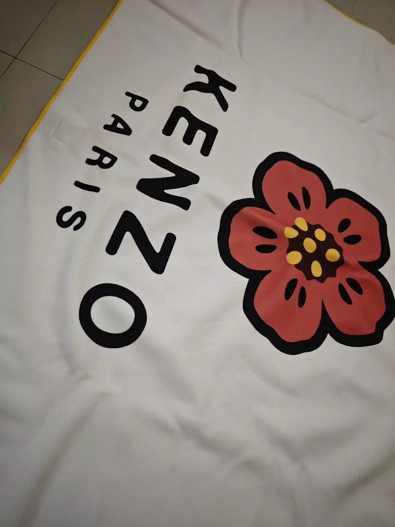 Kenzo KENZO size100*70cm Double-sided blanket, can be used as a c Size ONE SIZE - 5 Thumbnail