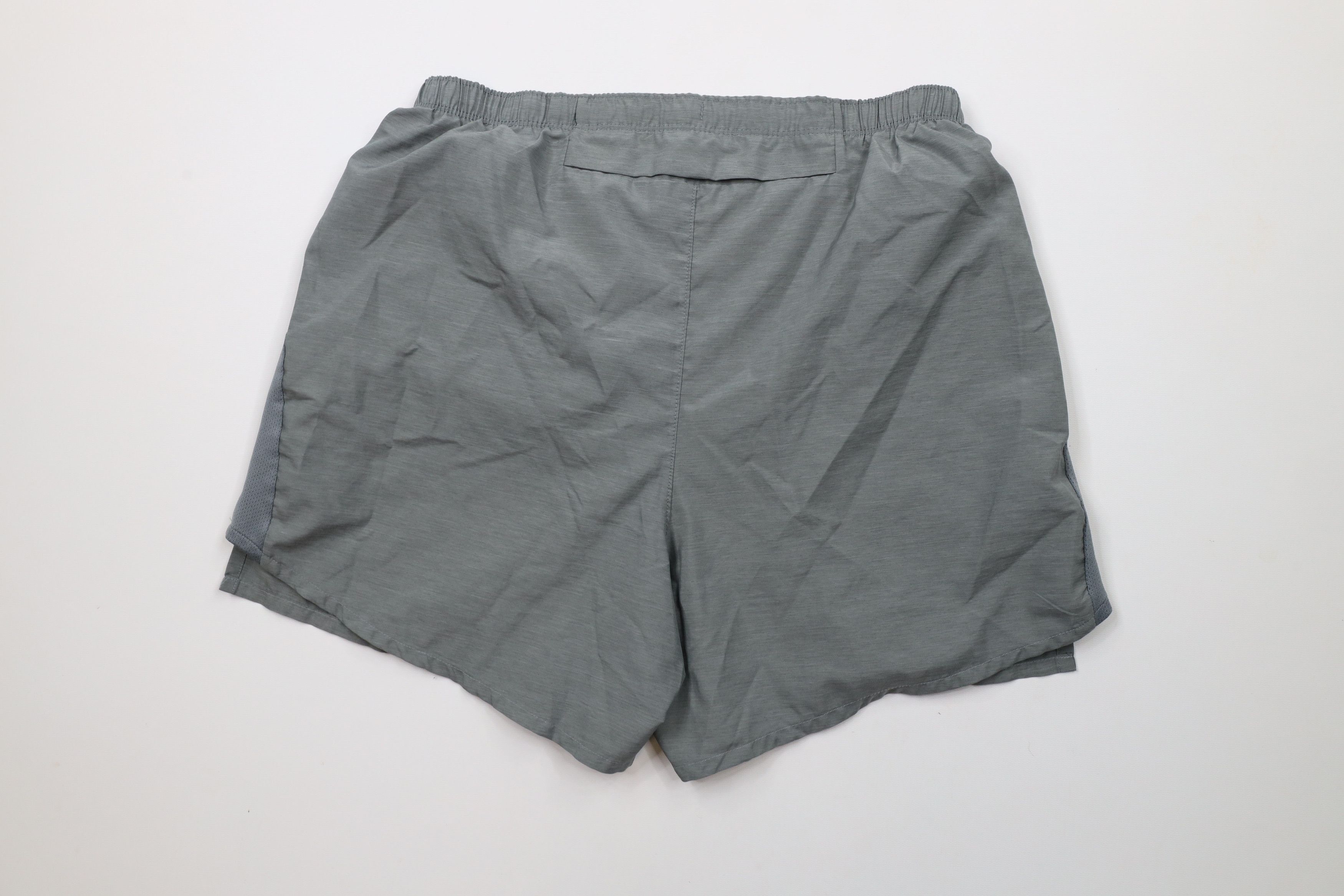 Nike × Vintage Nike Scott Mini Swoosh Reflective Above Knee Lined Shorts Size US 32 / EU 48 - 8 Thumbnail