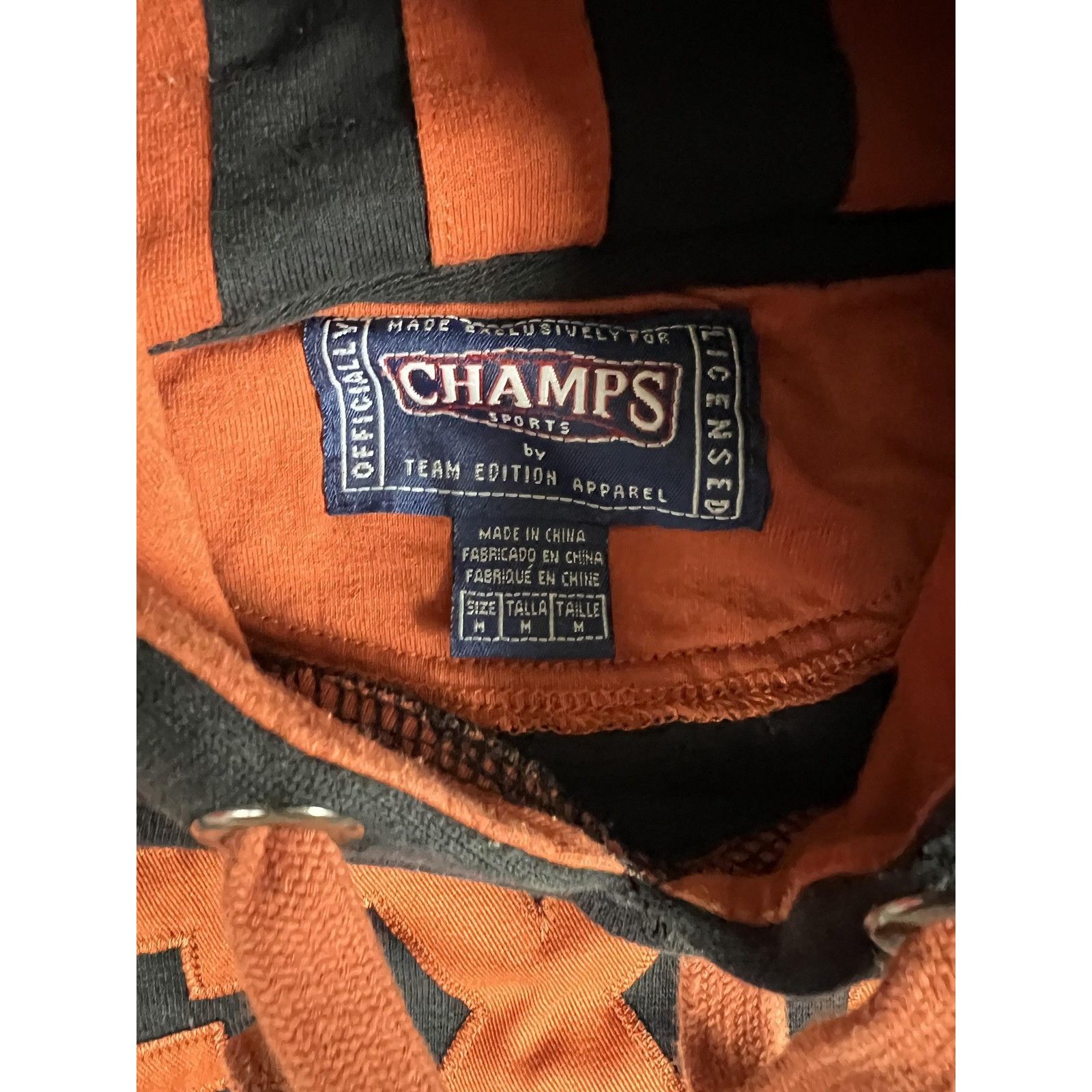 Other Vintage Texas Longhorns Hoodie Mens Medium Black Orange NCAA Size US M / EU 48-50 / 2 - 3 Thumbnail