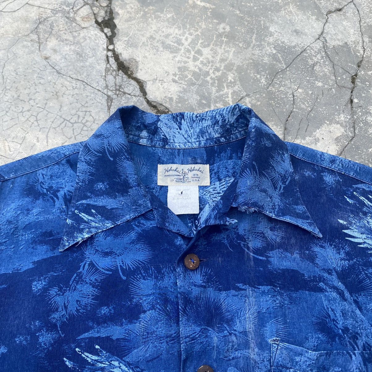 Vintage HOKUKAI HOKUKAI Worn Made in USA Rayon Shirt Size US L / EU 52-54 / 3 - 3 Thumbnail