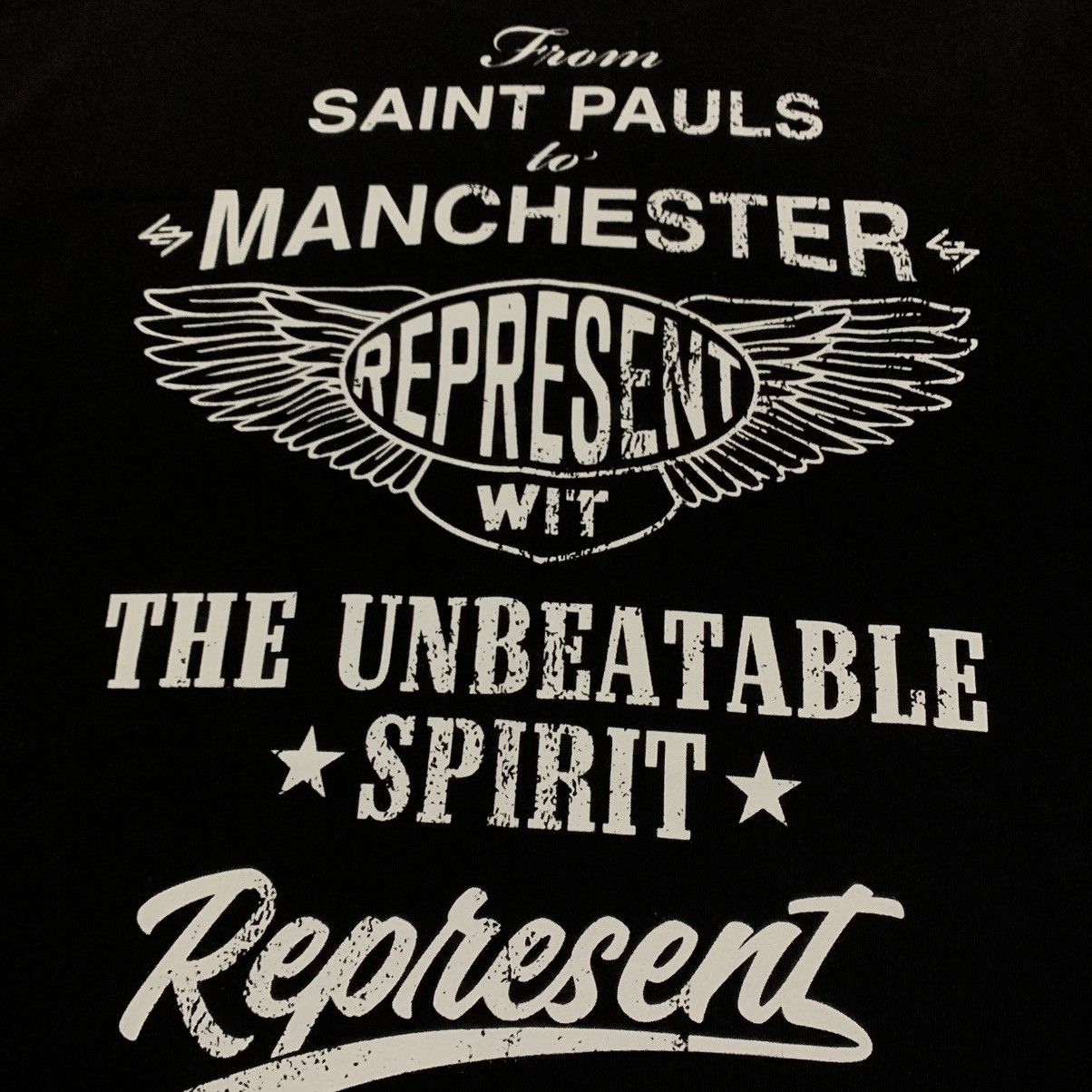 Represent Clo. Represent Small Wit Graphic Jet Black Tee Gym Size US S / EU 44-46 / 1 - 3 Thumbnail