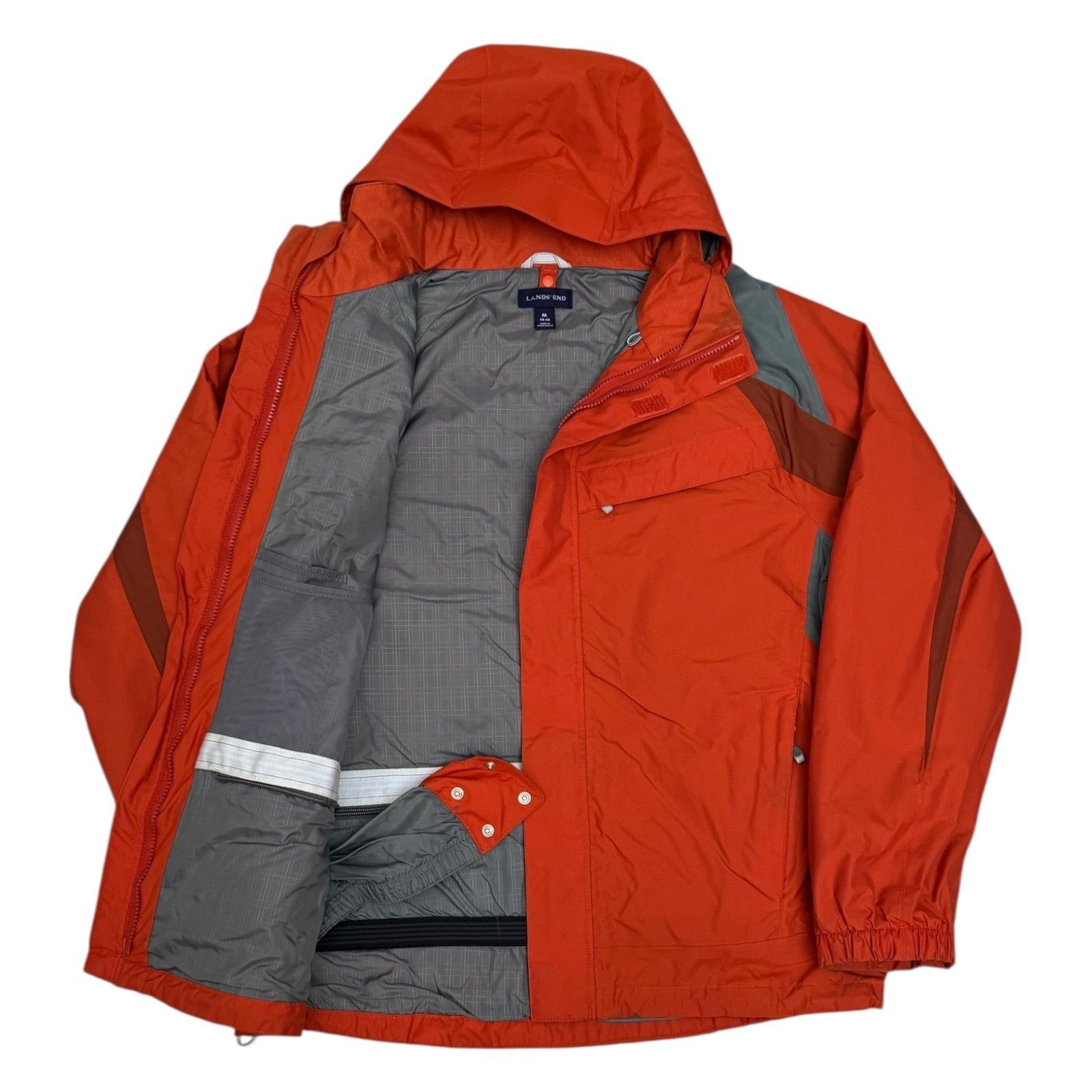 Lands' End LANDS END Waterproof Windbreaker Outdoor Jacket Medium Size US M / EU 48-50 / 2 - 2 Thumbnail