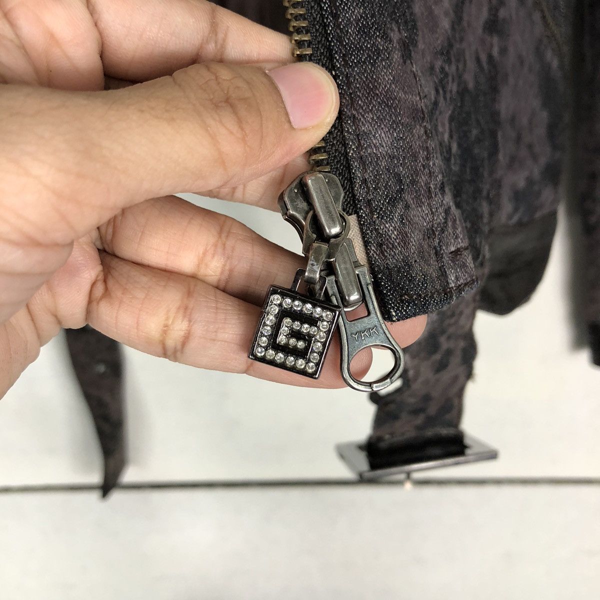 Japanese Brand 🔥Vintage Biker Jacket Bondage Design Embroidered Cat Size US M / EU 48-50 / 2 - 16 Thumbnail