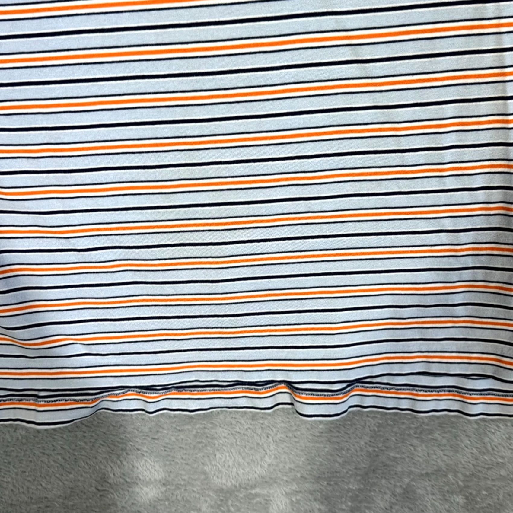 Polo Ralph Lauren Polo Ralph Lauren Men's Polo Shirt Large Blue Multi-Color Striped 100% Cotton Size US L / EU 52-54 / 3 - 6 Thumbnail