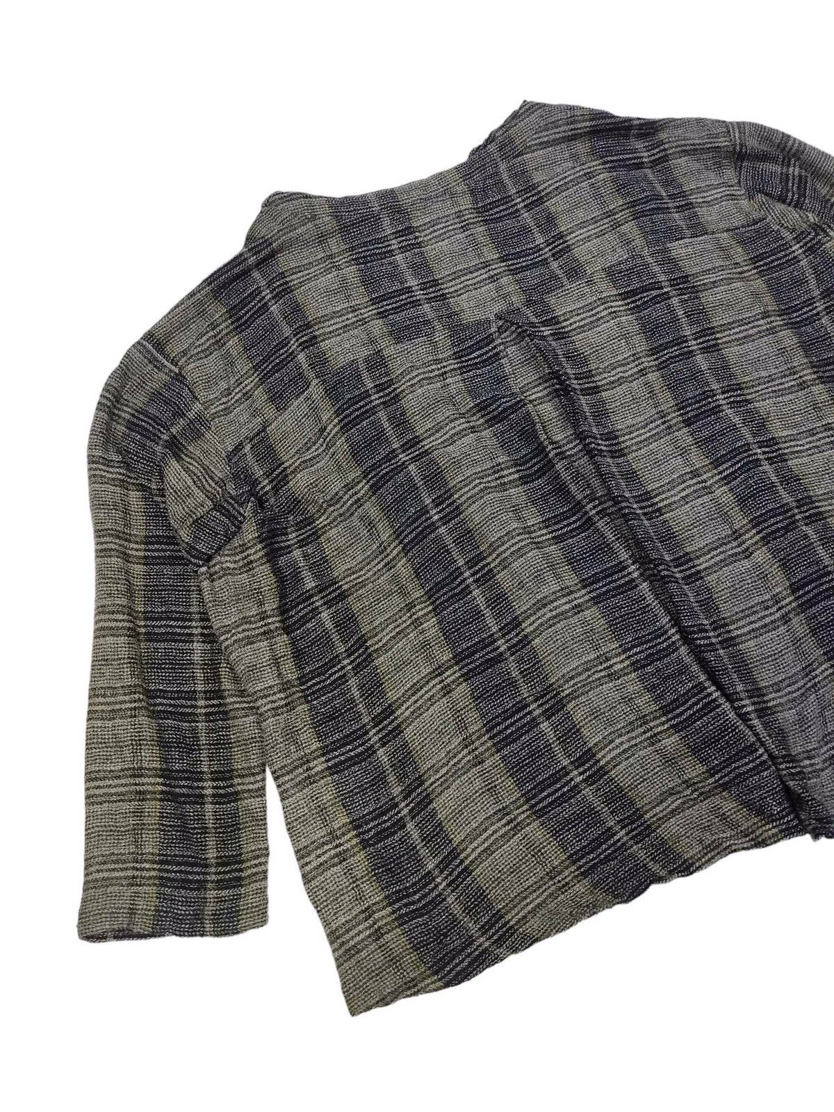 Japanese Brand × Pas de Calais × Vintage Vintage Pas De Calais Wool Viscose Classic Check Blouse Size L / US 10 / IT 46 - 9 Thumbnail