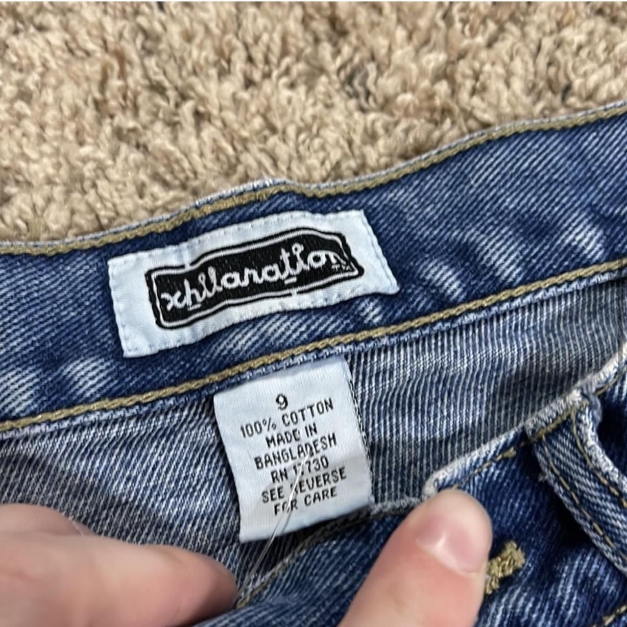 Vintage Vintage Xhilaration Embroidered Jeans Size 29" - 2 Thumbnail