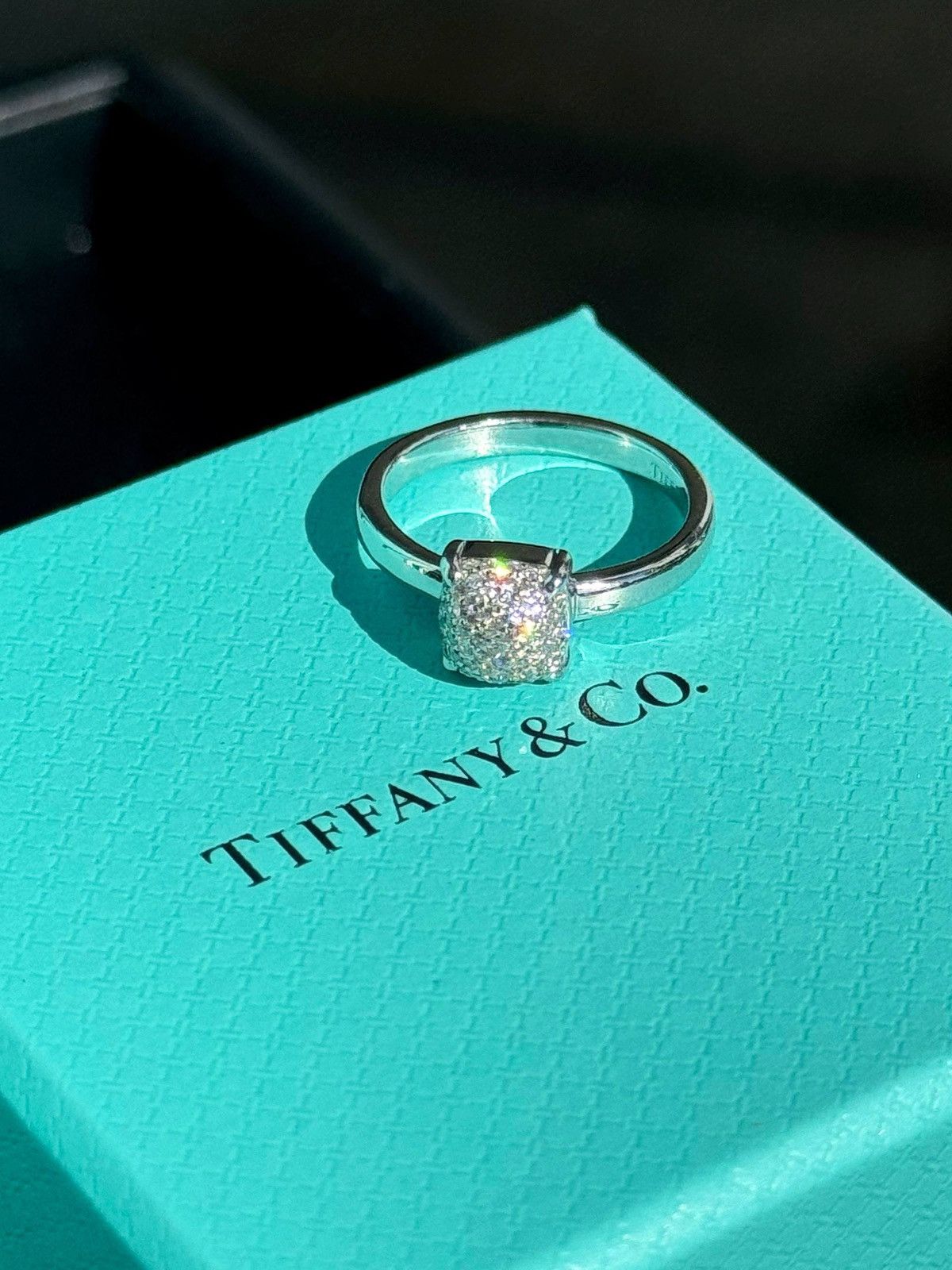 Tiffany & Co. Tiffany & Co. Paloma Picasso 18K white gold Pave 0.16CTW Size ONE SIZE - 6 Thumbnail