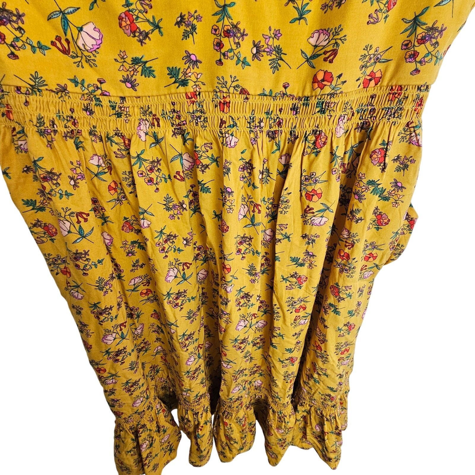 Matisse Matilda Jane Brilliant Daydream Fantasy Floral Sun Dress S Size S / US 4 / IT 40 - 4 Thumbnail